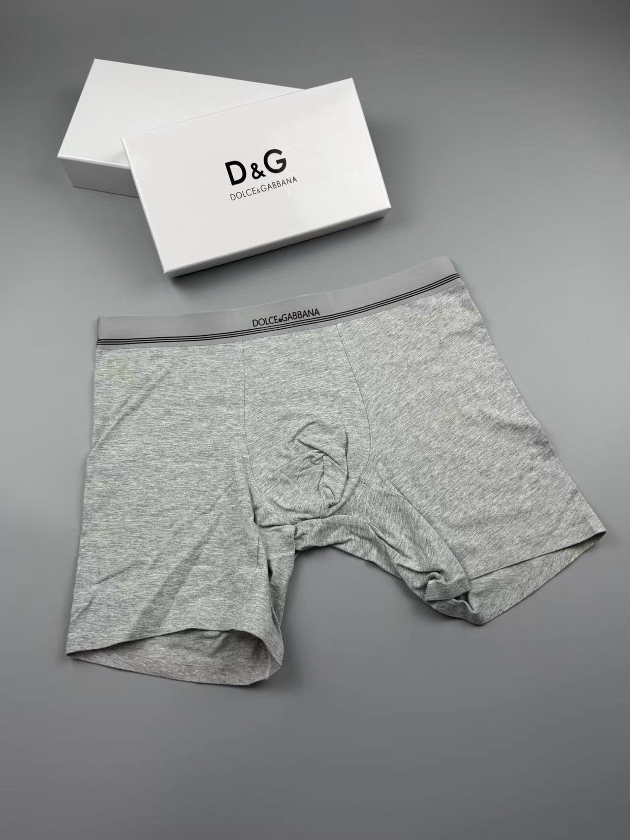 Трусы-боксеры мужские в стиле Dolce & Gabbana (набор 3 шт.)