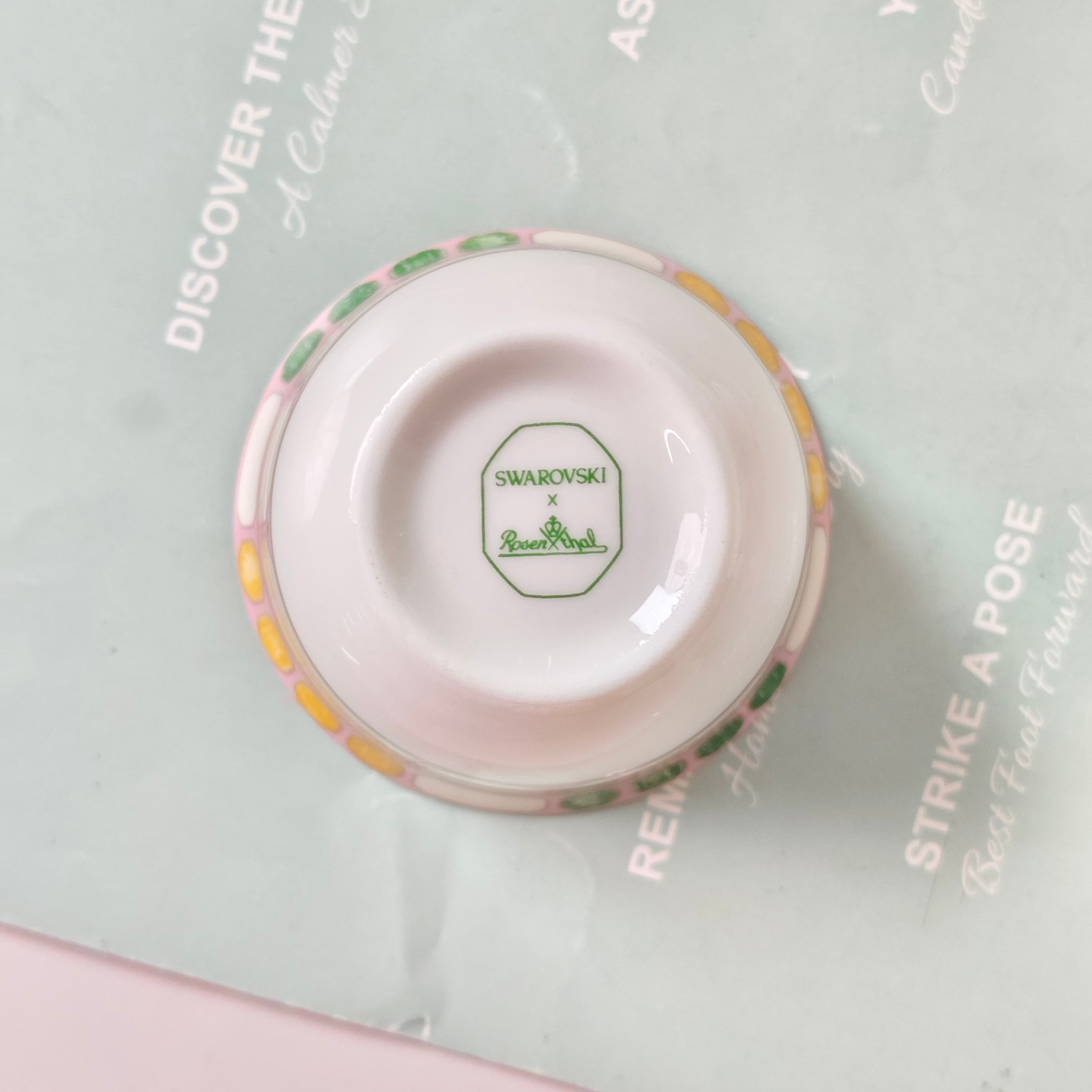 Чайный набор  в стиле Swarovski x Rosenthal из керамики