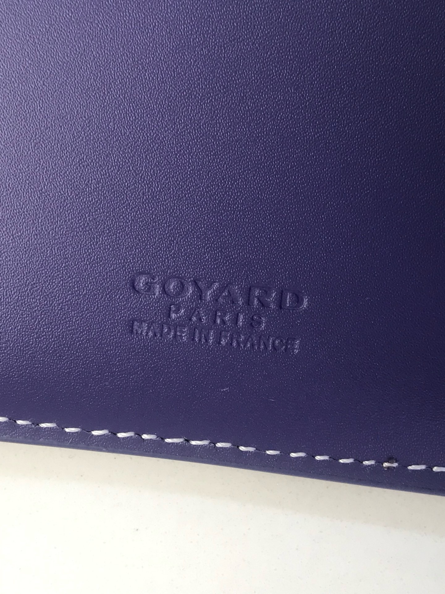 Кошелёк Goyard Saint-Gabriel Multicolour фиолетового цвета