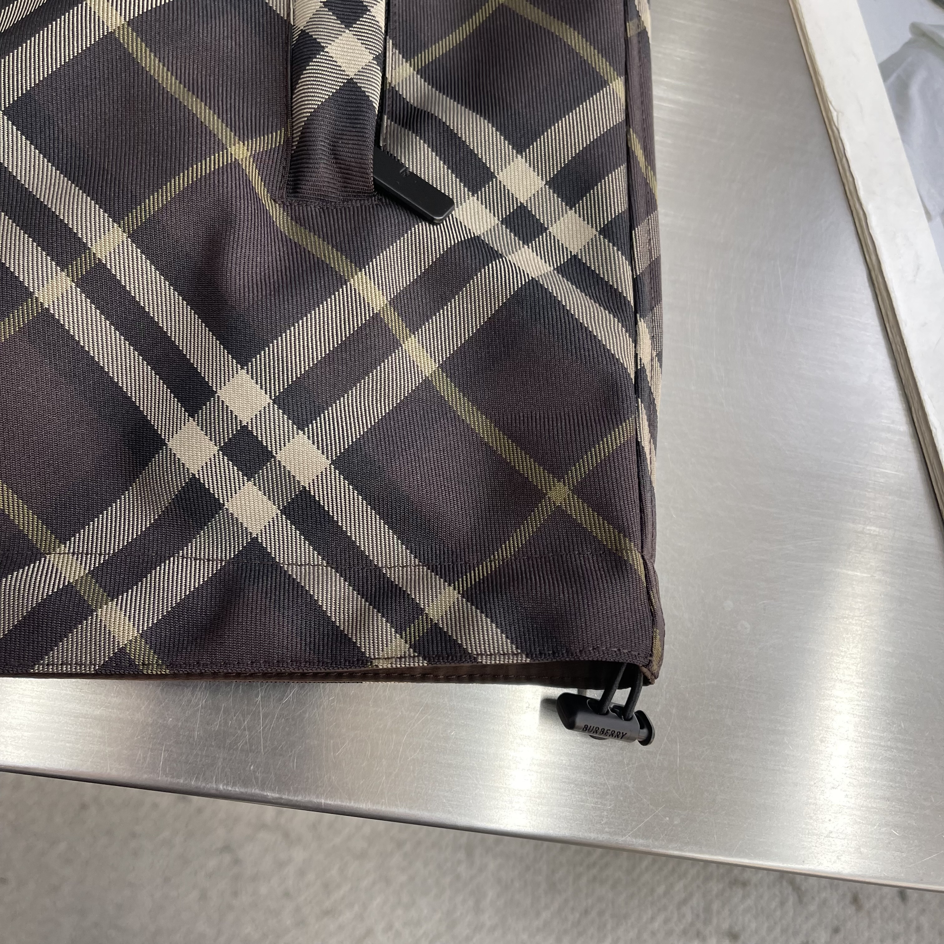 Куртка мужская в стиле Burberry двусторонняя с капюшоном