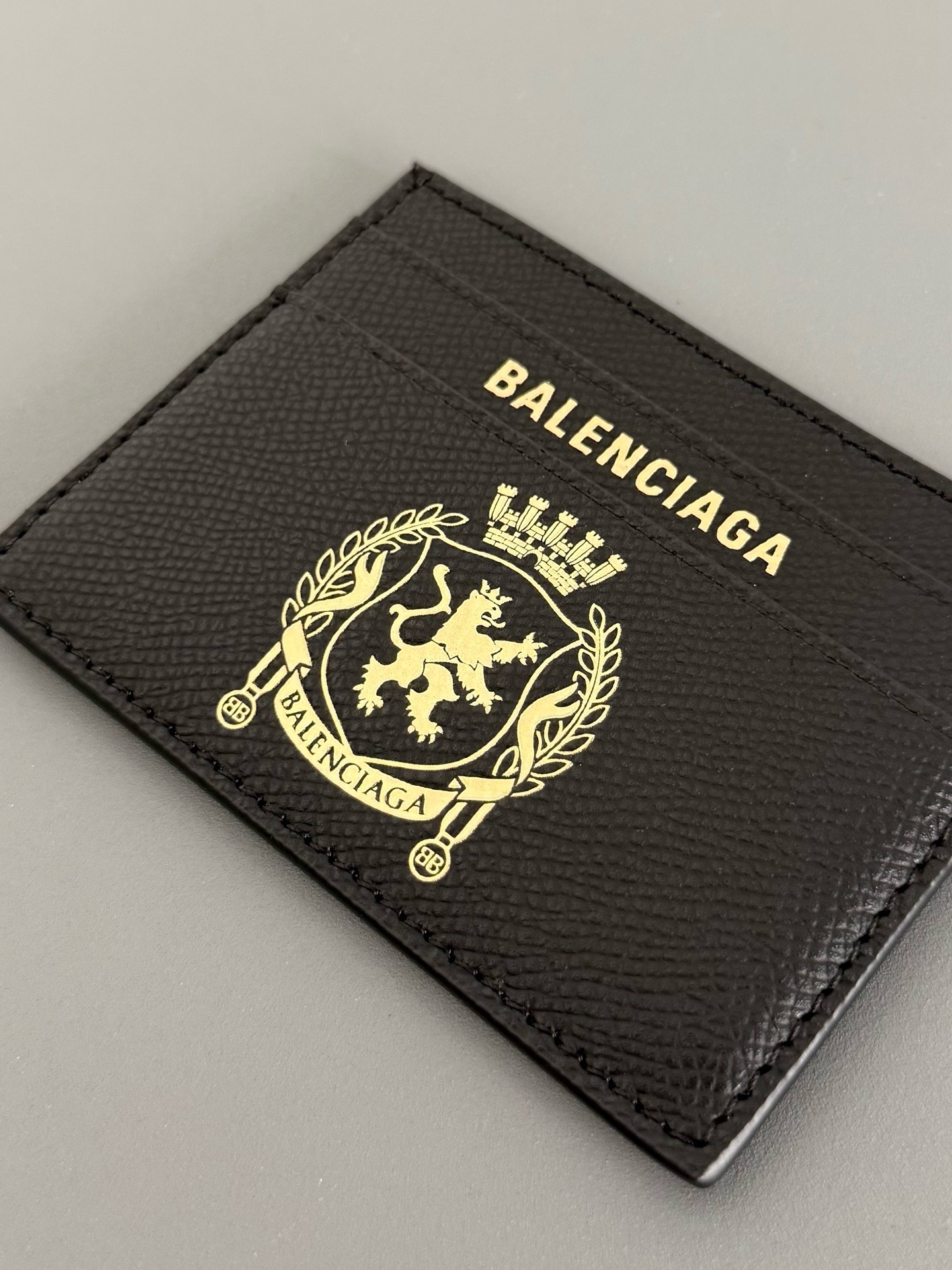 Картхолдер Balenciaga Winter Passport чёрного цвета