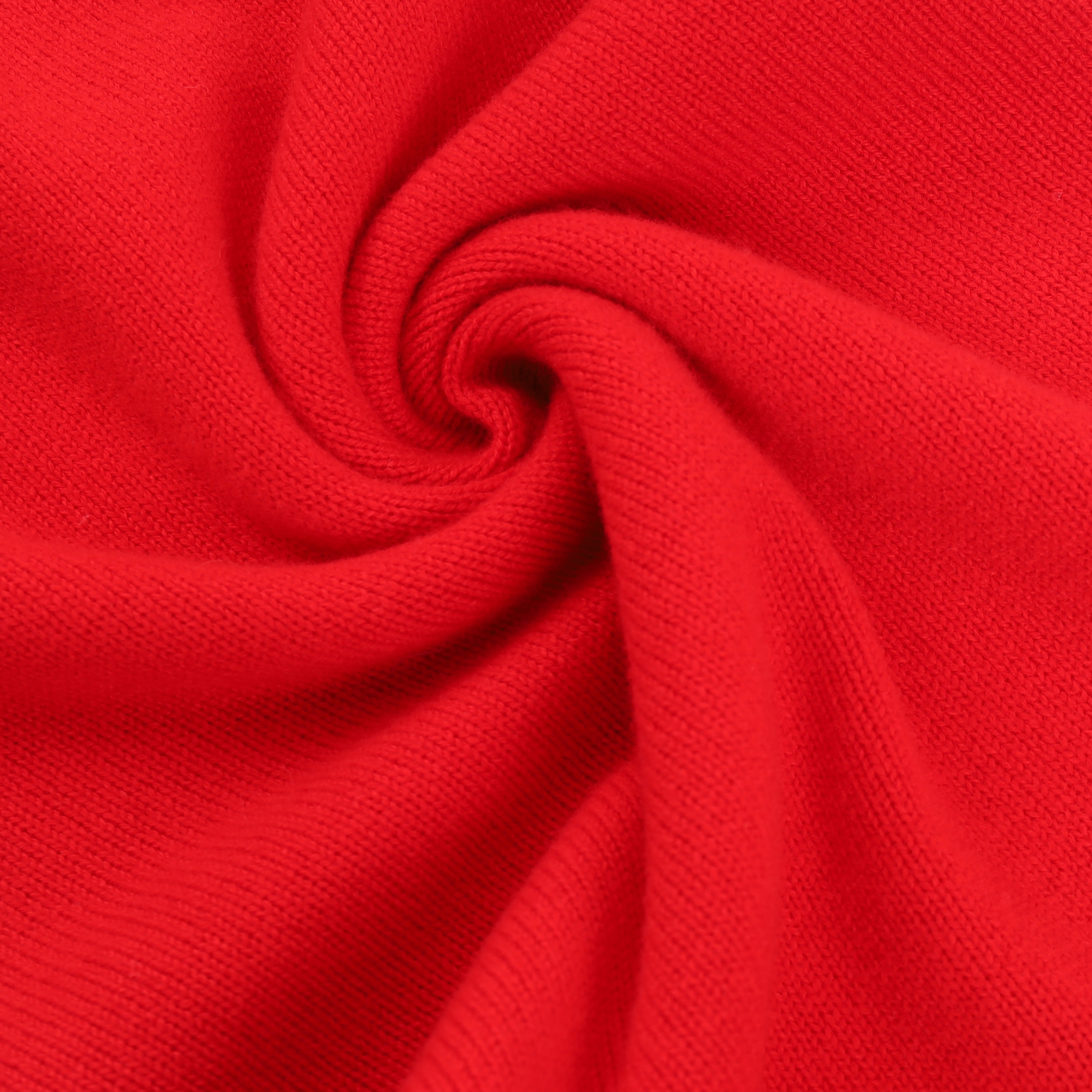 Платье трикотажное женское в стиле Jacquemus красного цвета