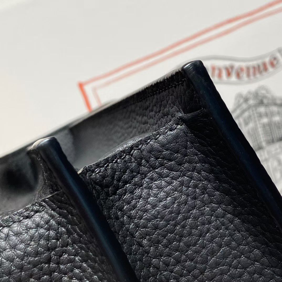 Портфель мужской Hermès Sac à Dépêches 38 чёрного цвета