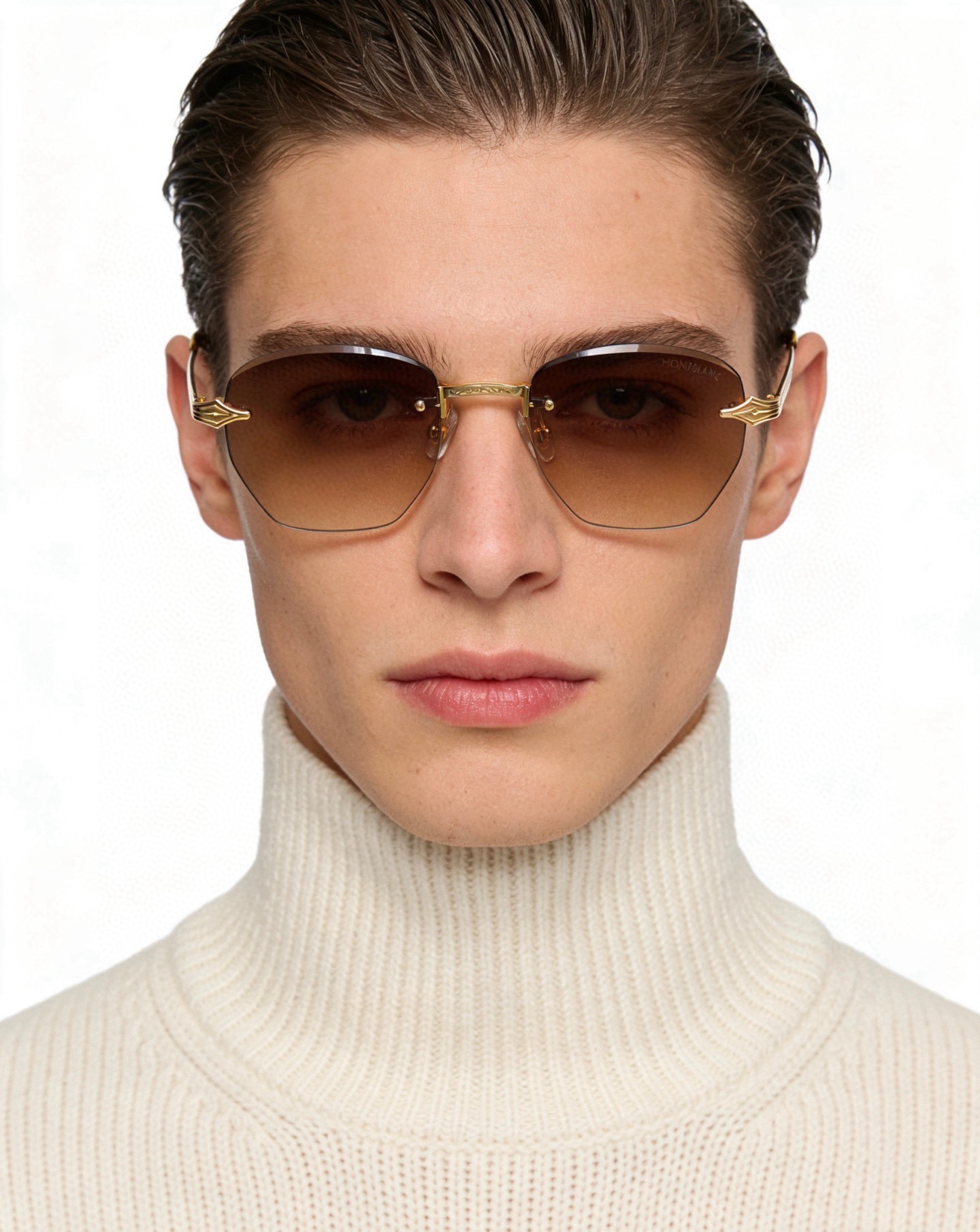 Очки солнцезащитные мужские в стиле Montblanc