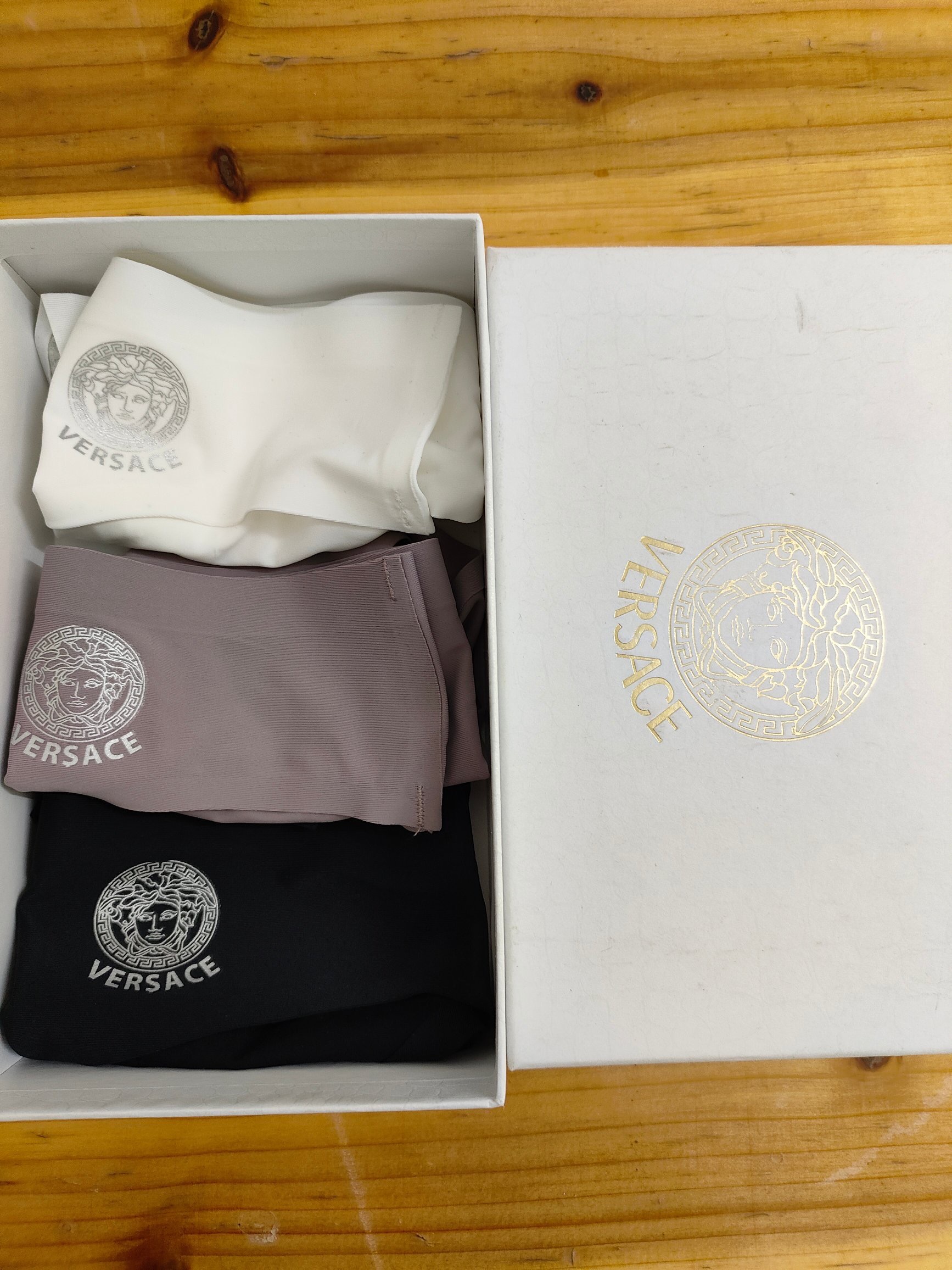 Трусы женские в стиле Versace (набор 3 шт.)