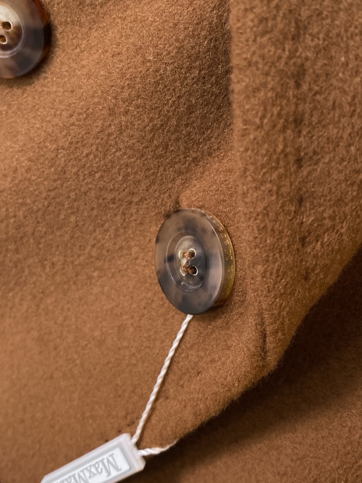 Пальто женское в стиле Max Mara Anne-Marie Beretta коричневого цвета