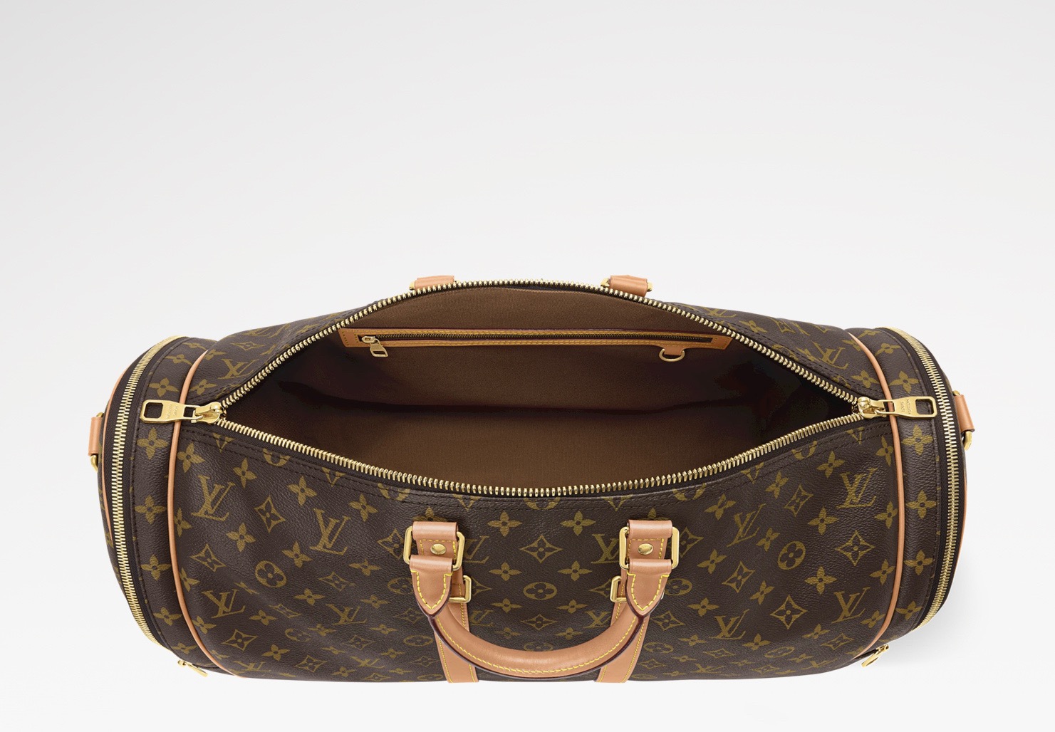  Сумка дорожная мужская Louis Vuitton Keepall Tennis 50 коричневого цвета