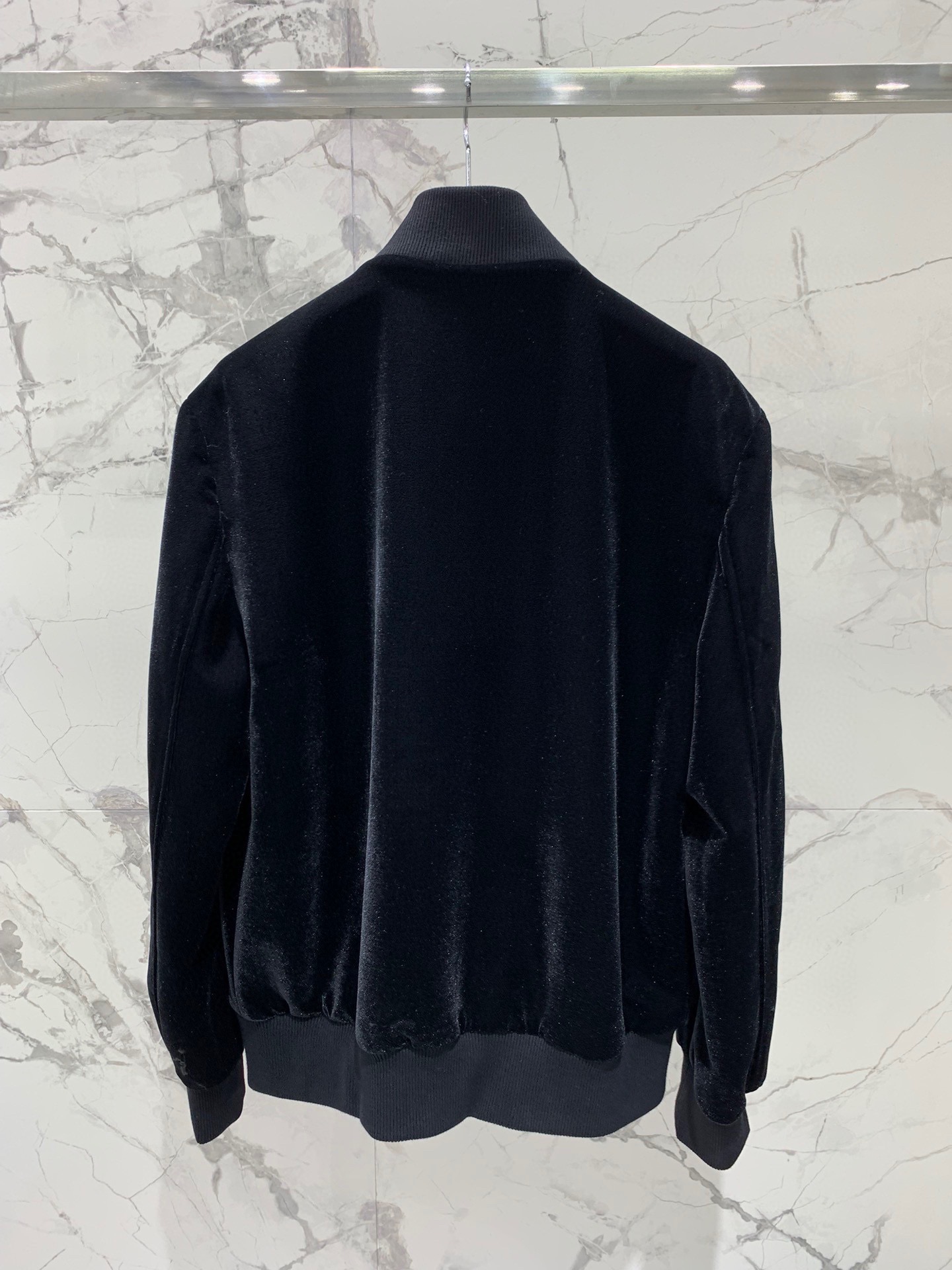 Куртка женская в стиле Balmain чёрного цвета