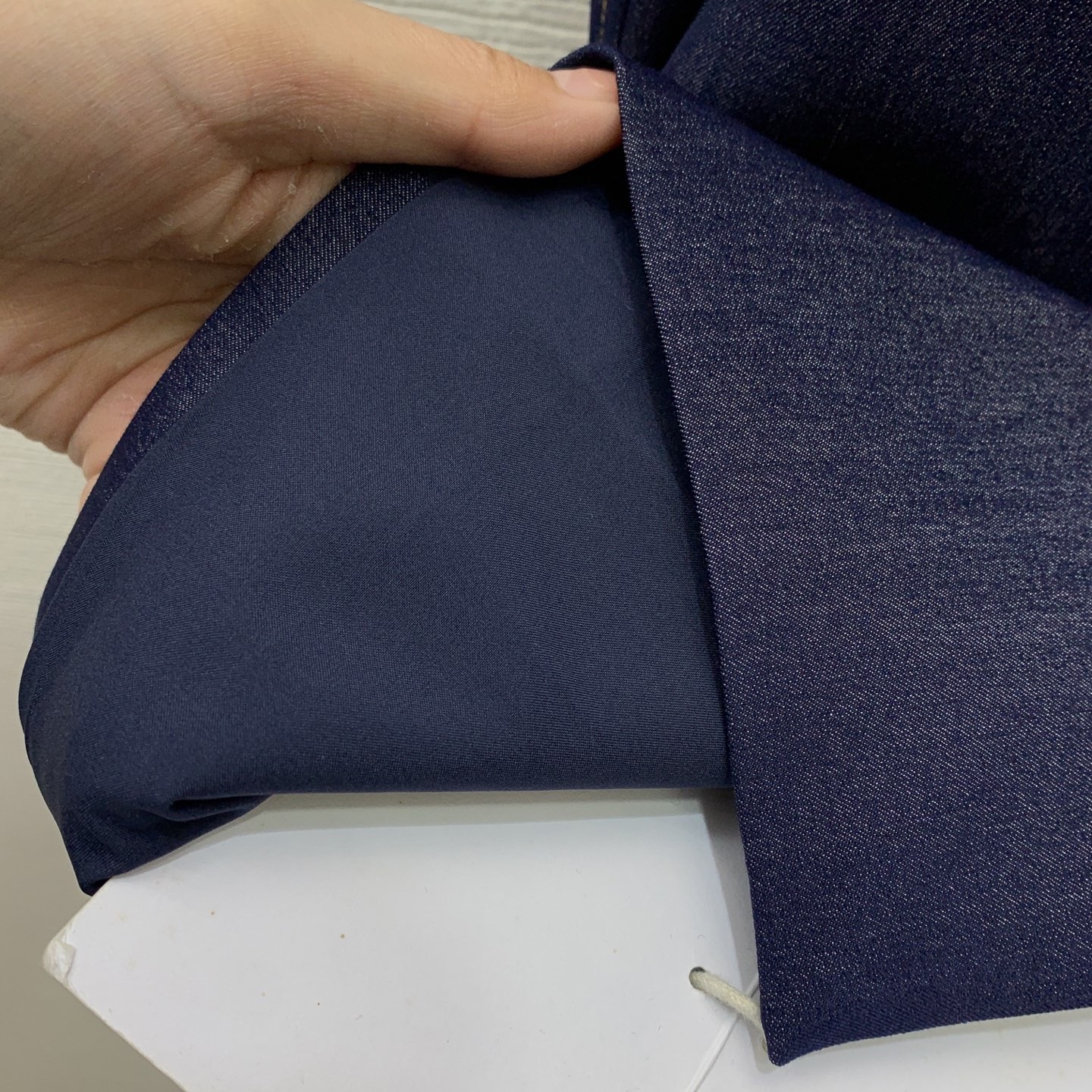 Костюм женский в стиле Valentino тёмно-синего цвета