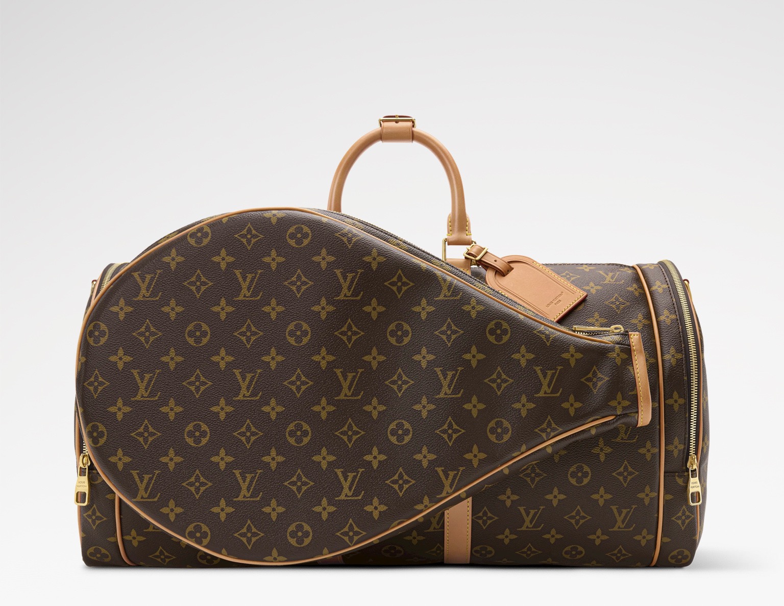  Сумка дорожная мужская Louis Vuitton Keepall Tennis 50 коричневого цвета