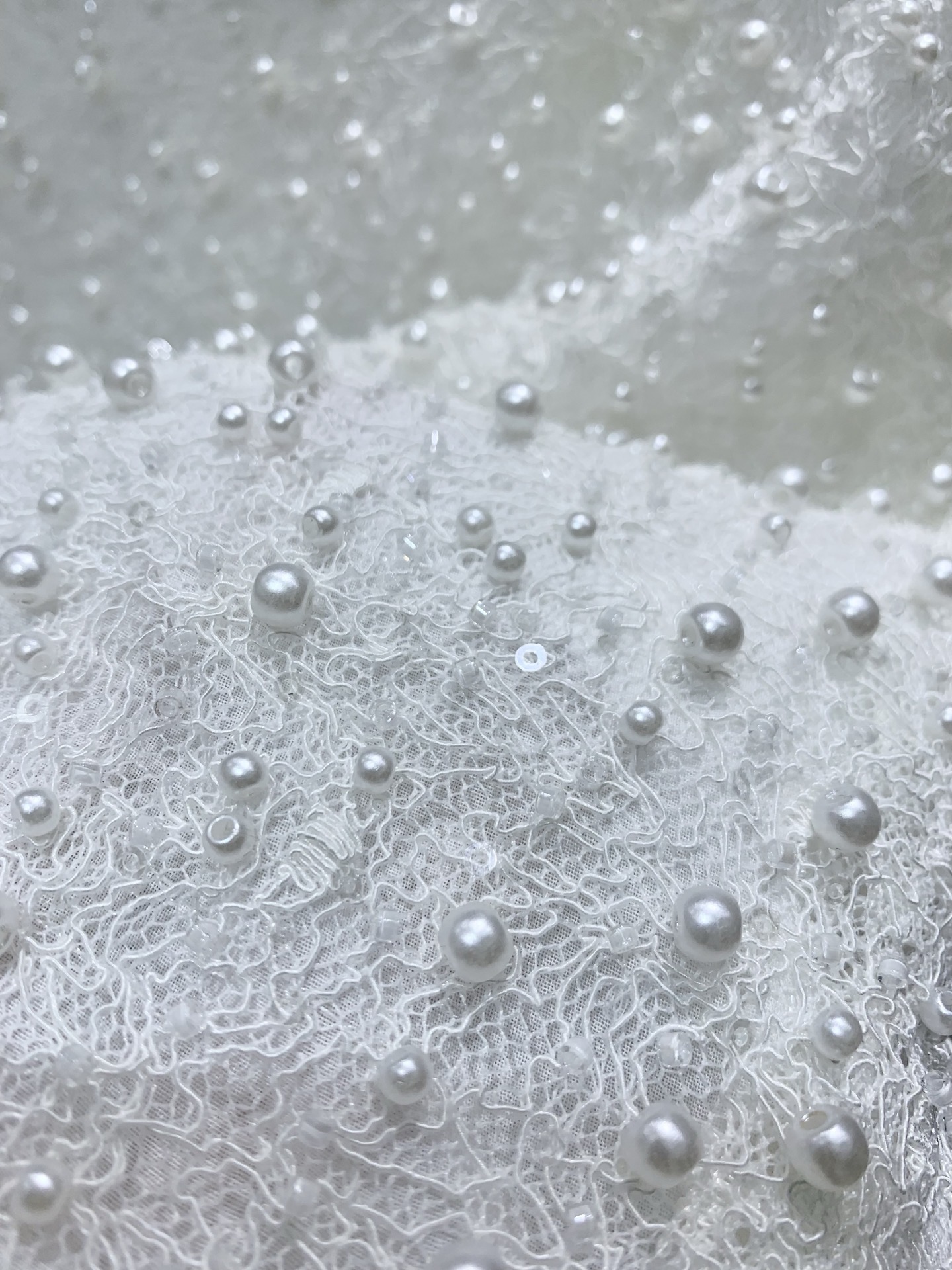 Юбка женская в стиле Saint Laurent белого цвета