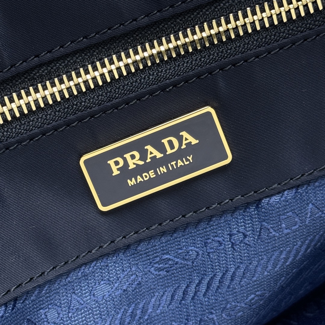Сумка женская в стиле Prada Tote тёмно-синего  цвета 