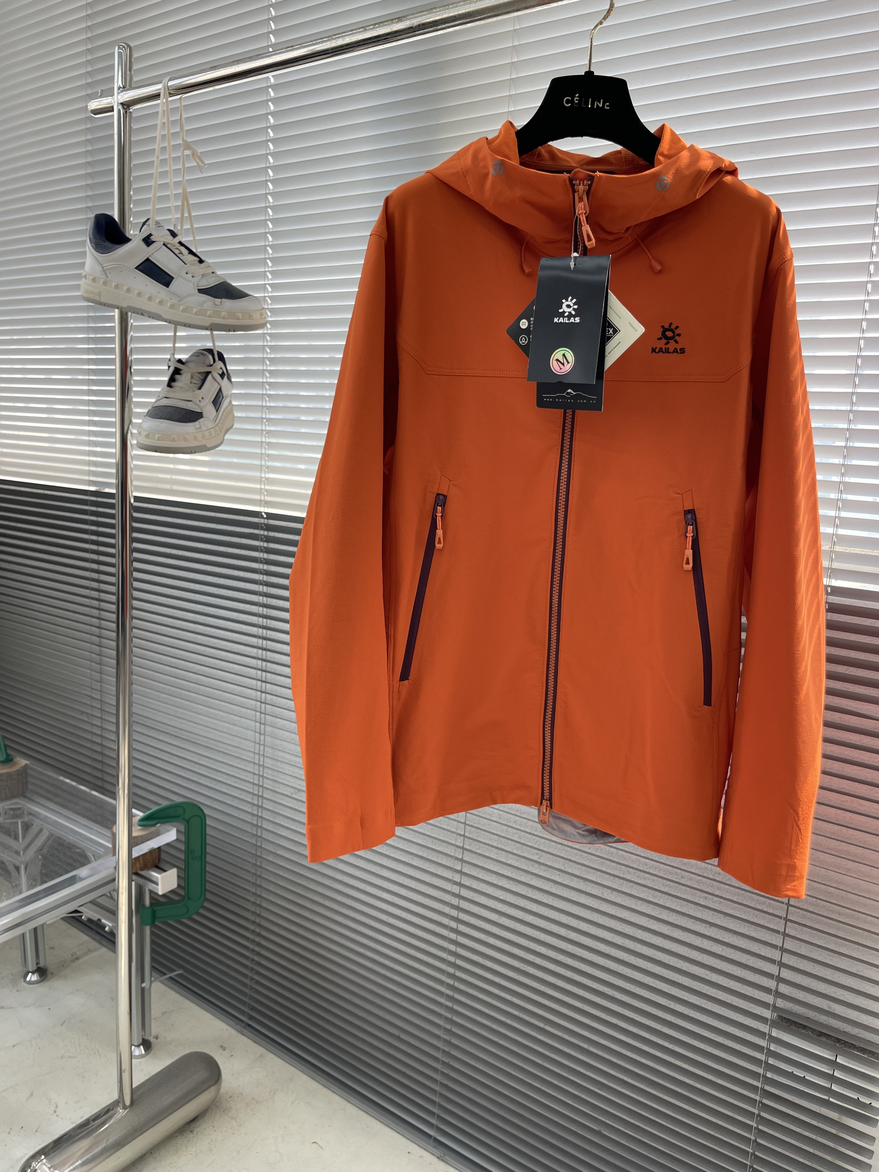 Куртка мужская Kailas M8 softshell с капюшоном ветро- и влагозащитная