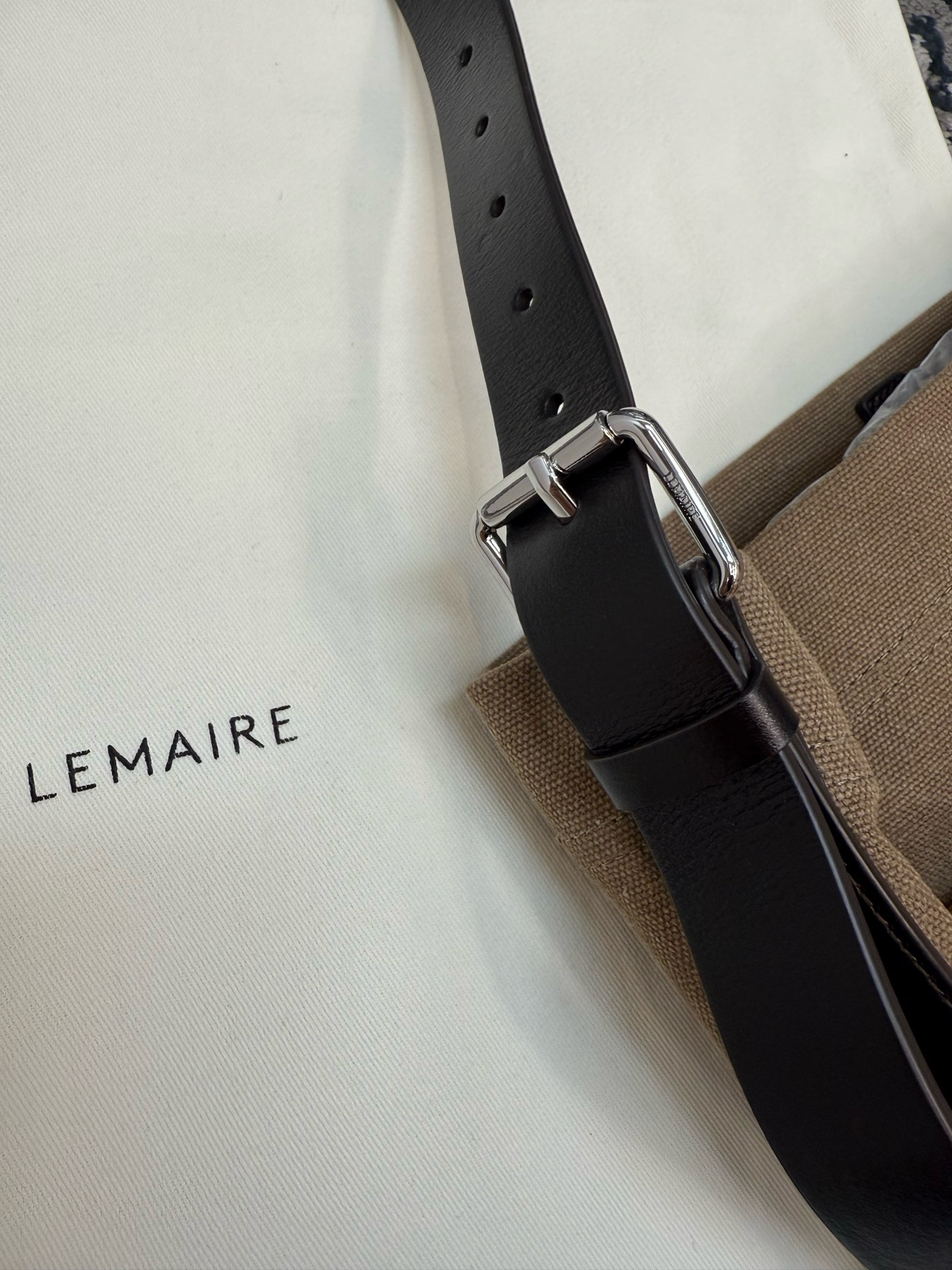 Сумка женская в стиле Lemaire Small Tote цвета хаки
