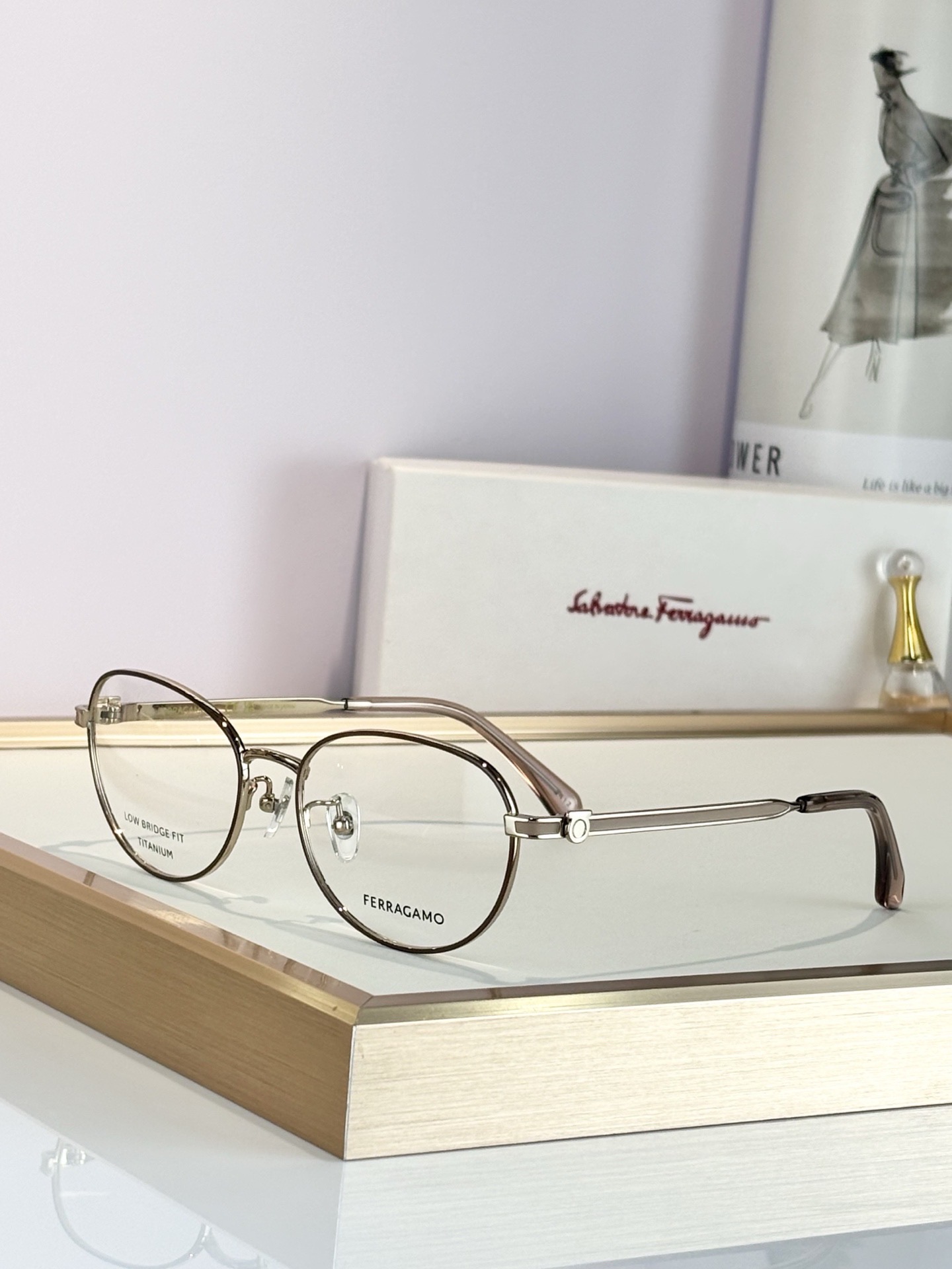 Очки унисекс в стиле Salvatore Ferragamo