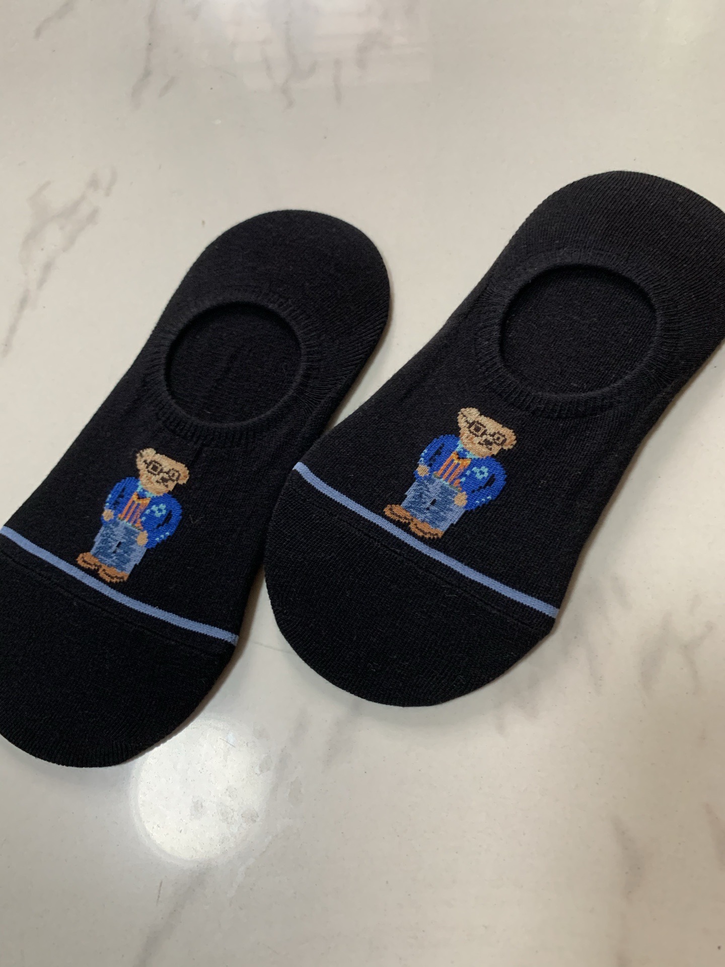 Носки женские в стиле Ralph Lauren короткие (набор 6 пар)