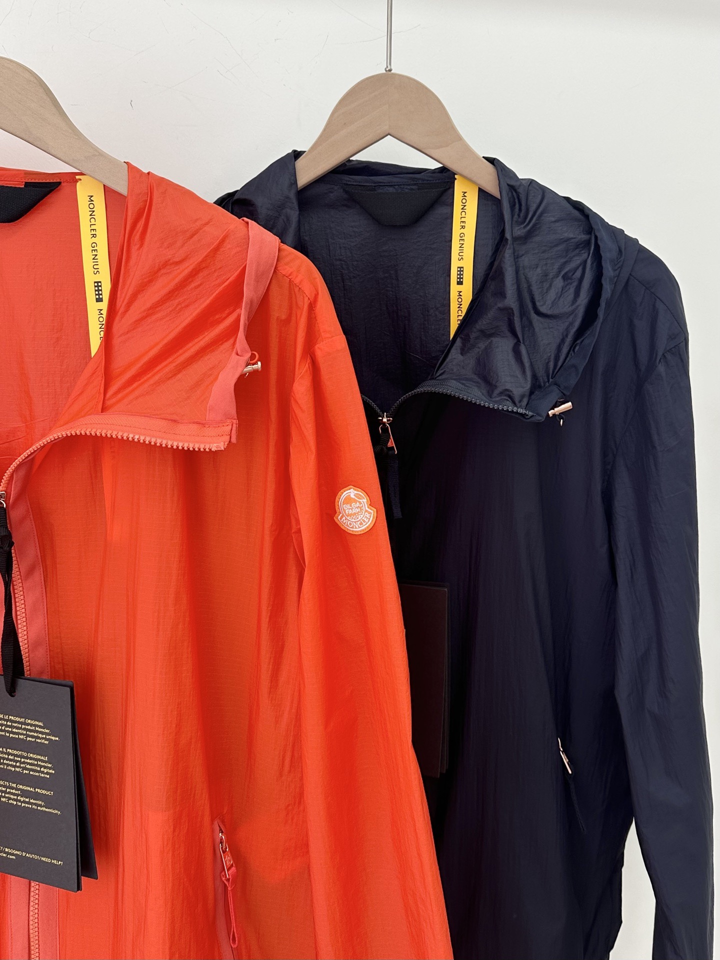 Ветровка мужская в стиле Moncler Genius с капюшоном легкая