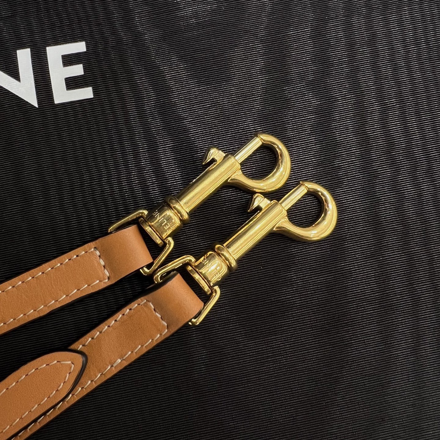 Сумка женская в стиле Celine Cubo Monogram коричневого цвета