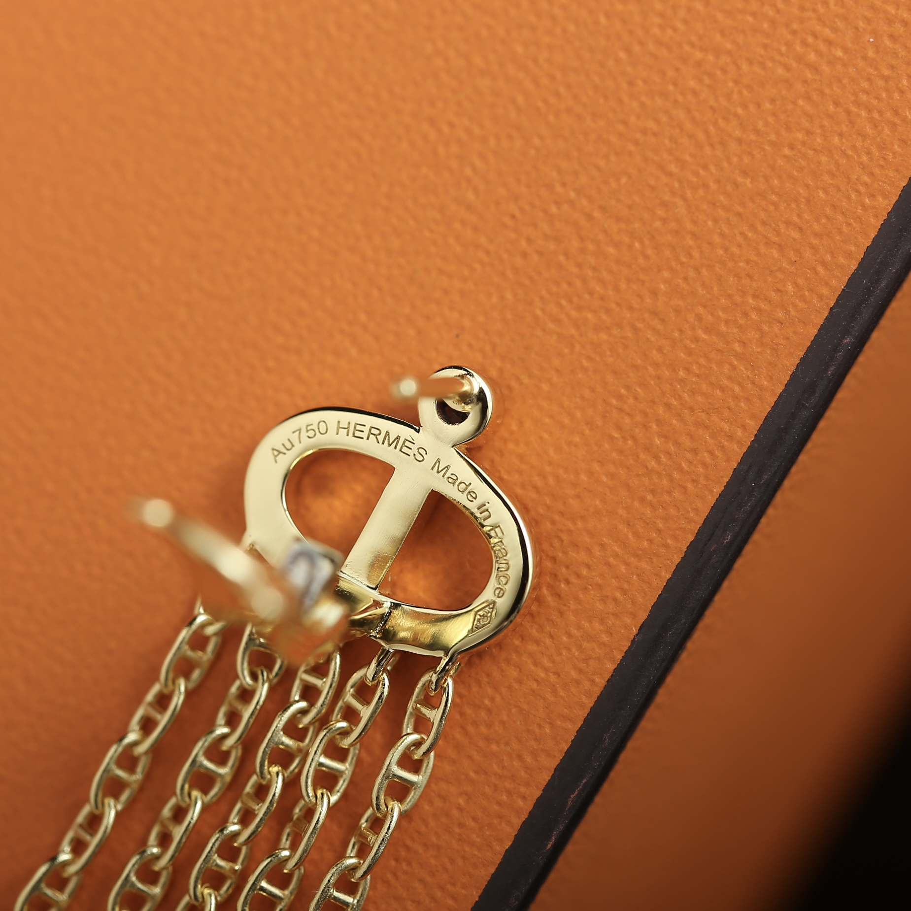 Серьги женские в стиле Hermès Chaine d’Ancre