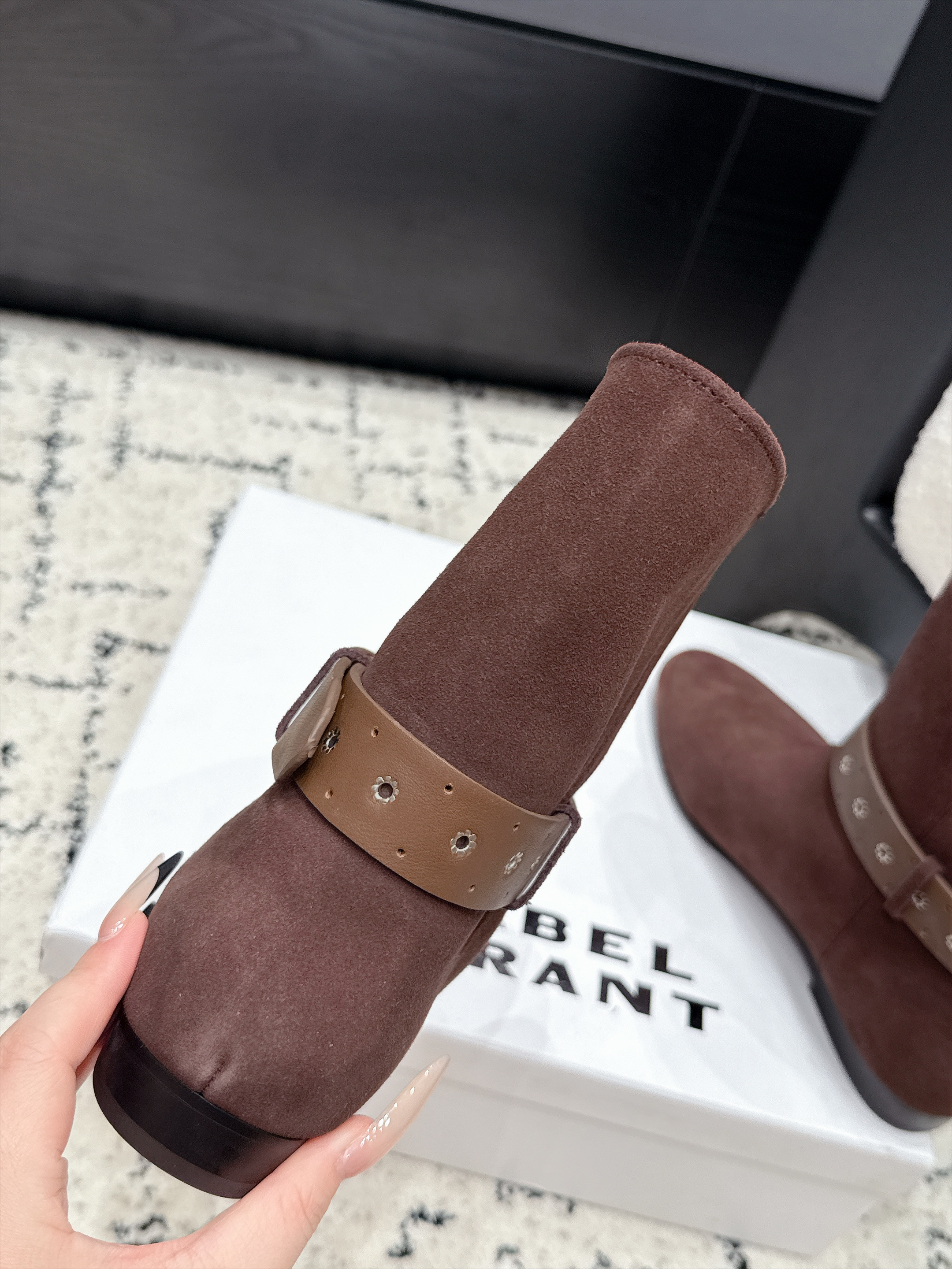 Ботинки женские Isabel Marant Reena цвета тауп