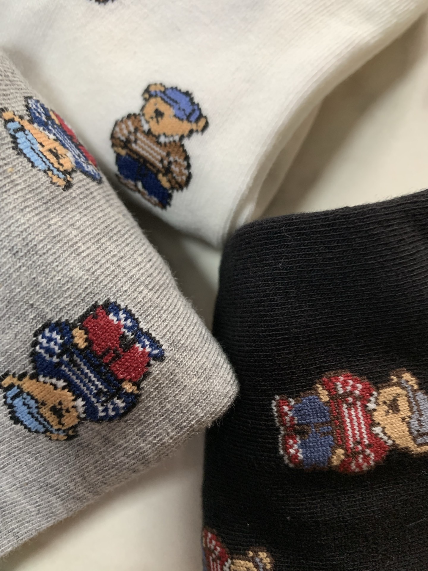 Носки женские в стиле Ralph Lauren (набор 6 пар)