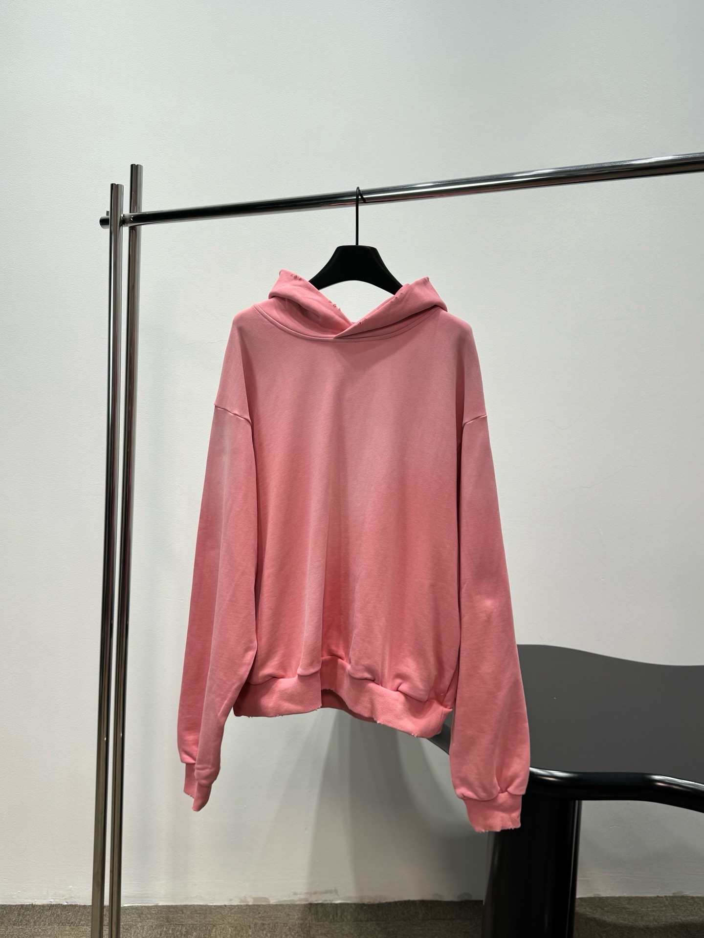 Худи женское Acne Studios 1996 розового цвета