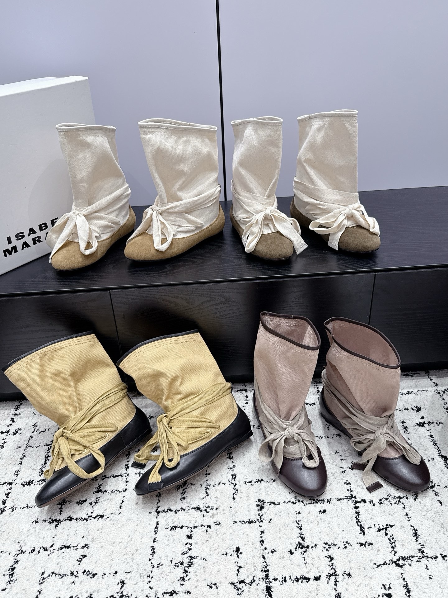Полусапоги женские Isabel Marant бежевого цвета
