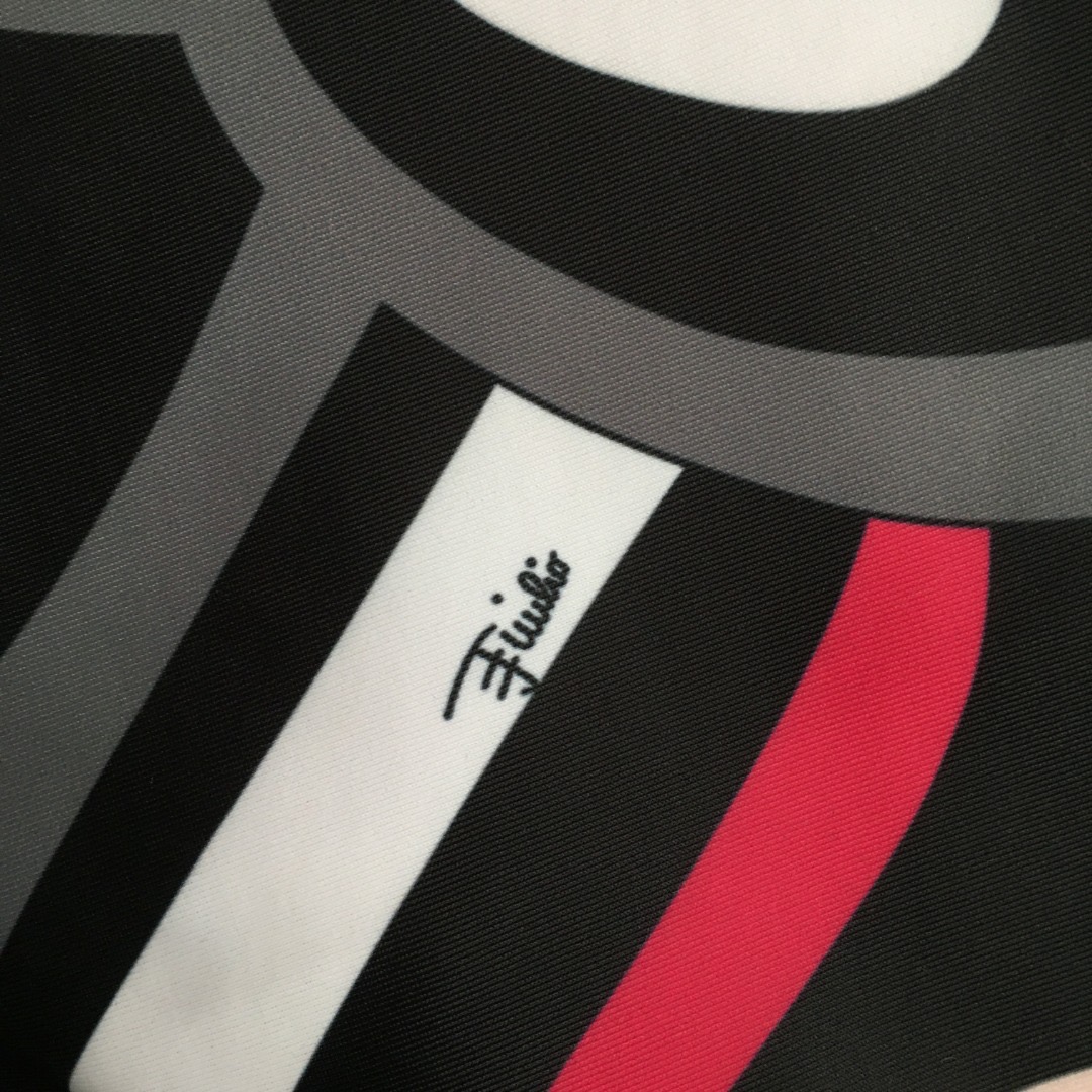 Купальник женский в стиле Emilio Pucci слитный с принтом с открытыми плечами и шортами