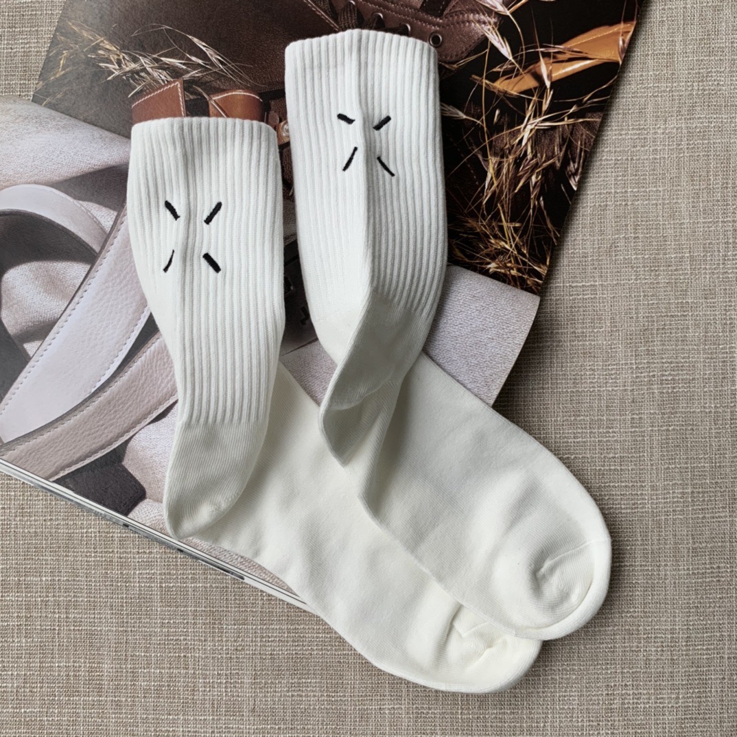 Носки унисекс в стиле Maison Margiela  (набор 6 пар)