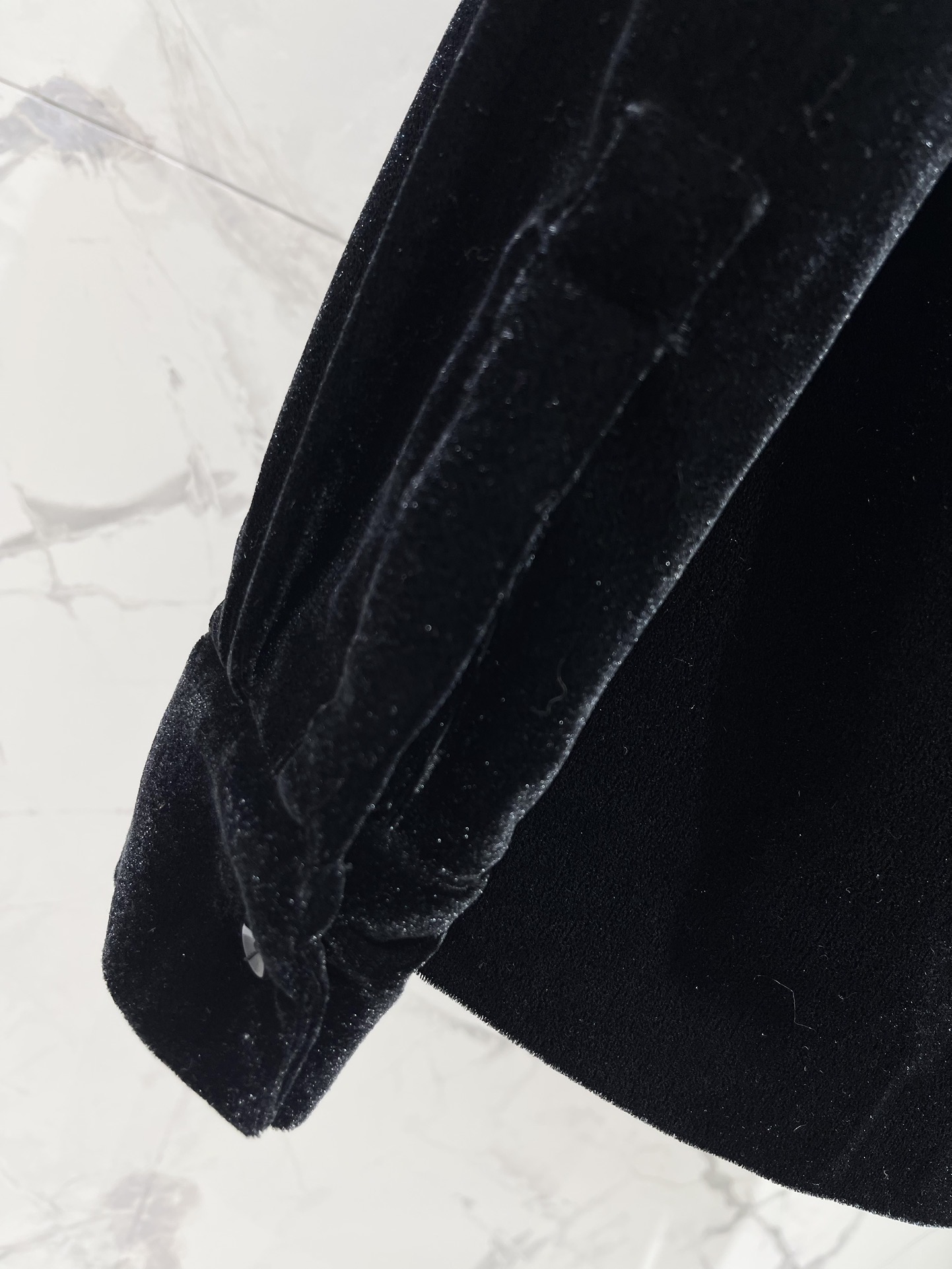 Пиджак женский в стиле Saint Laurent чёрного цвета