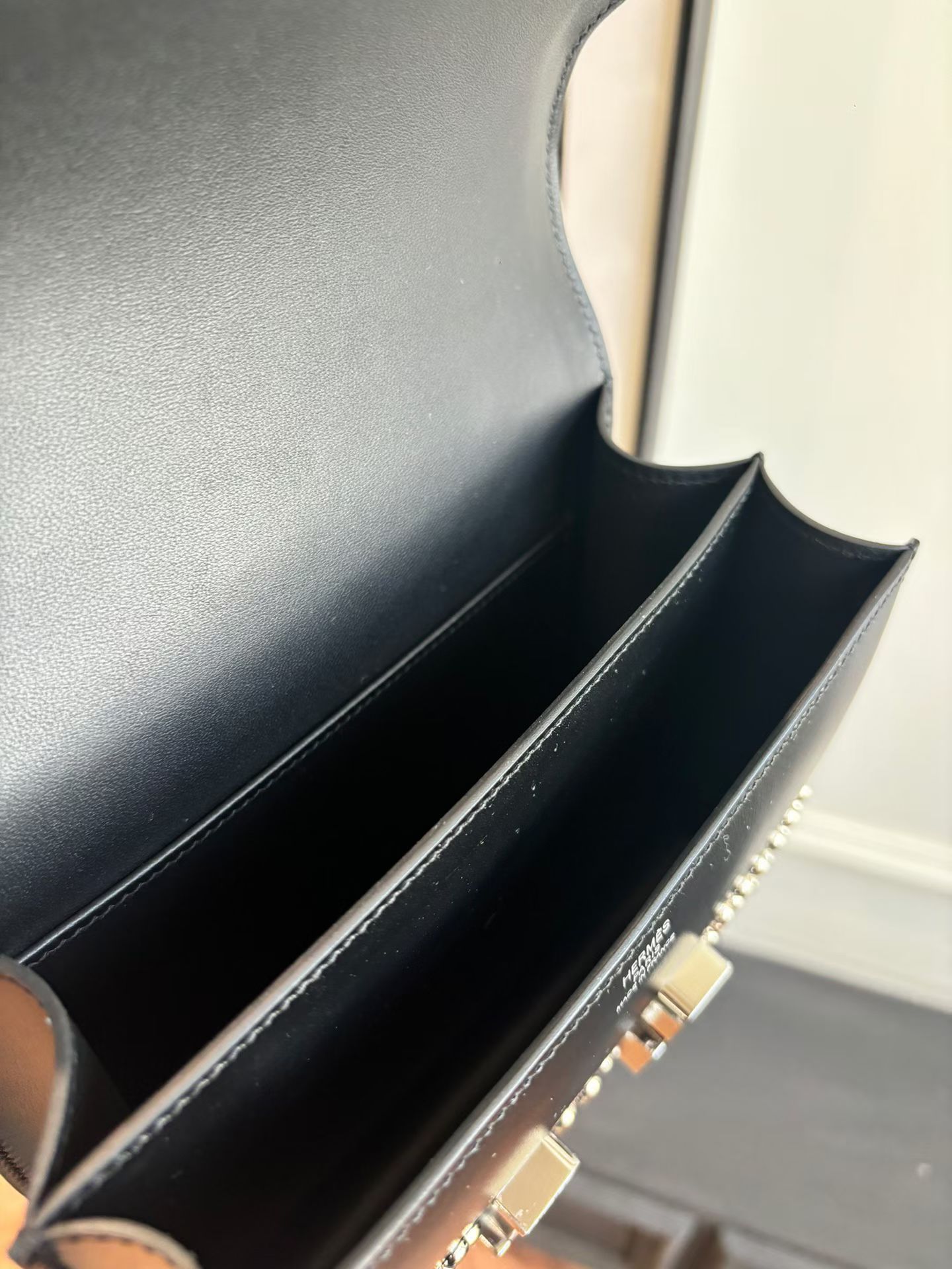 Портфель мужской Hermès Sac à Dépêches 38 чёрного цвета