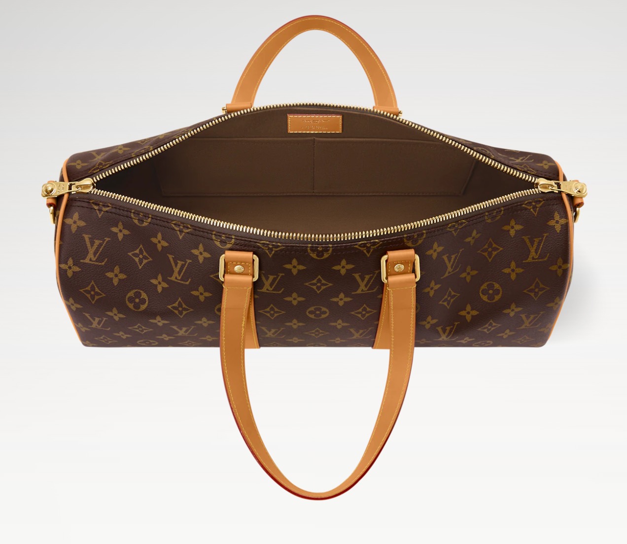 Сумка унисекс в стиле Louis Vuitton Needle Keepall цилиндрическая Monogram