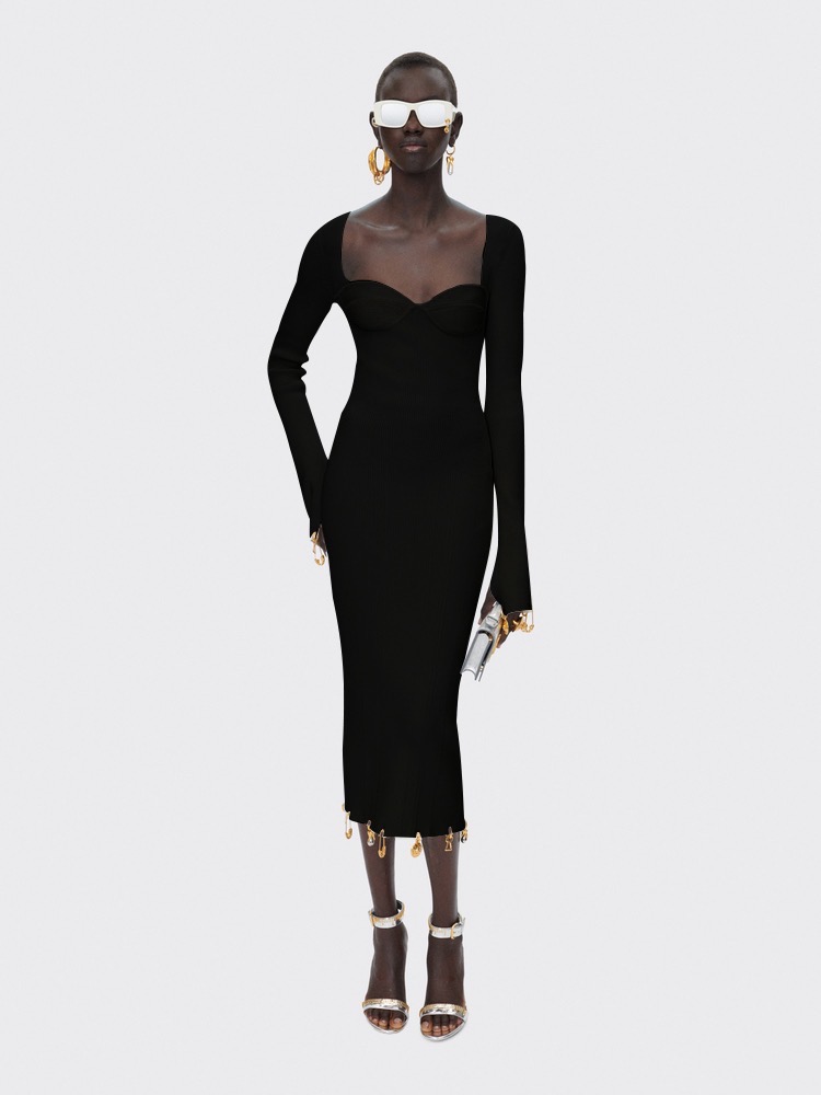 Платье женское Schiaparelli чёрного цвета