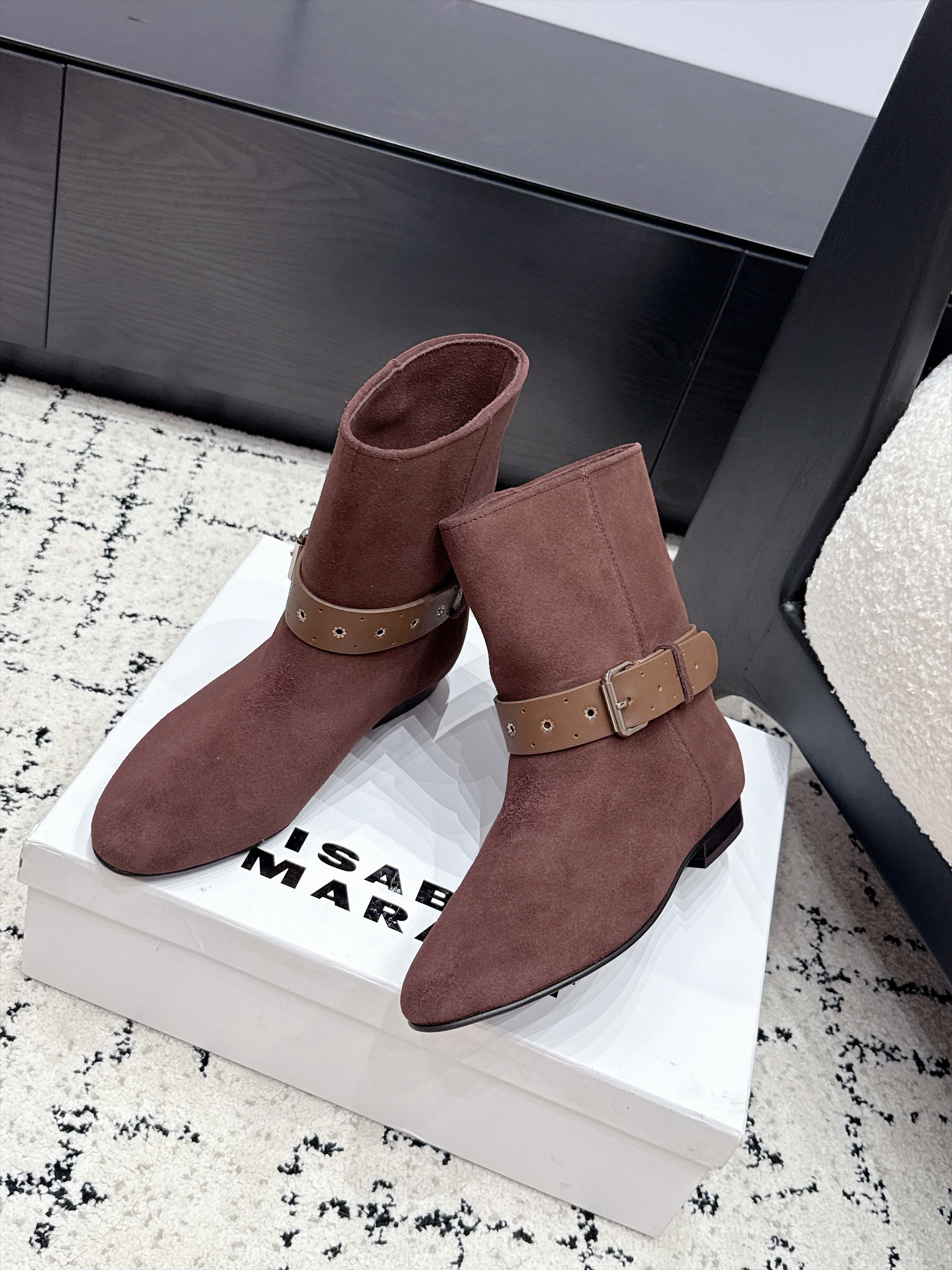 Ботинки женские Isabel Marant Reena цвета тауп