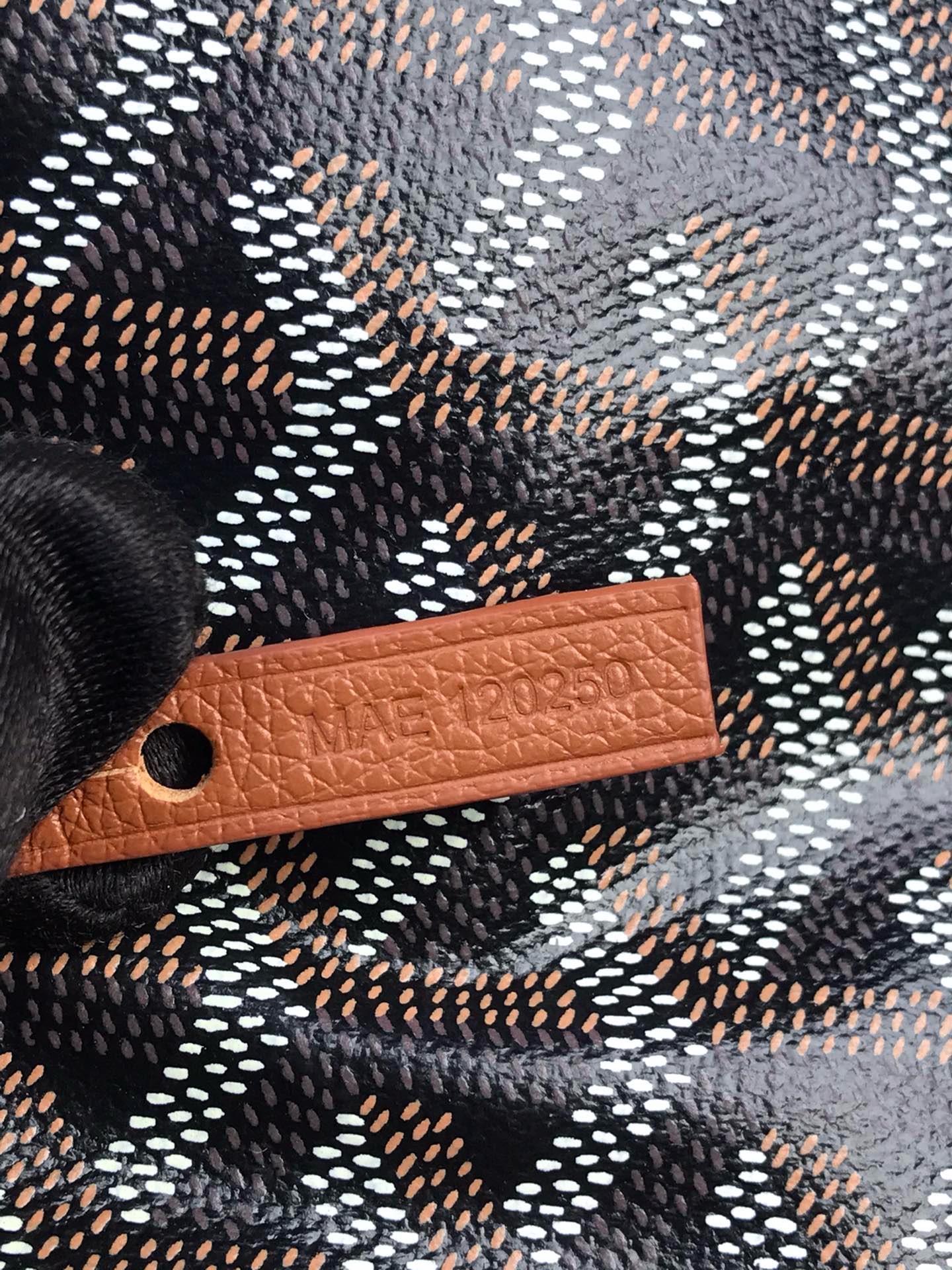 Сумка женская Goyard Hobo Mini чёрного цвета