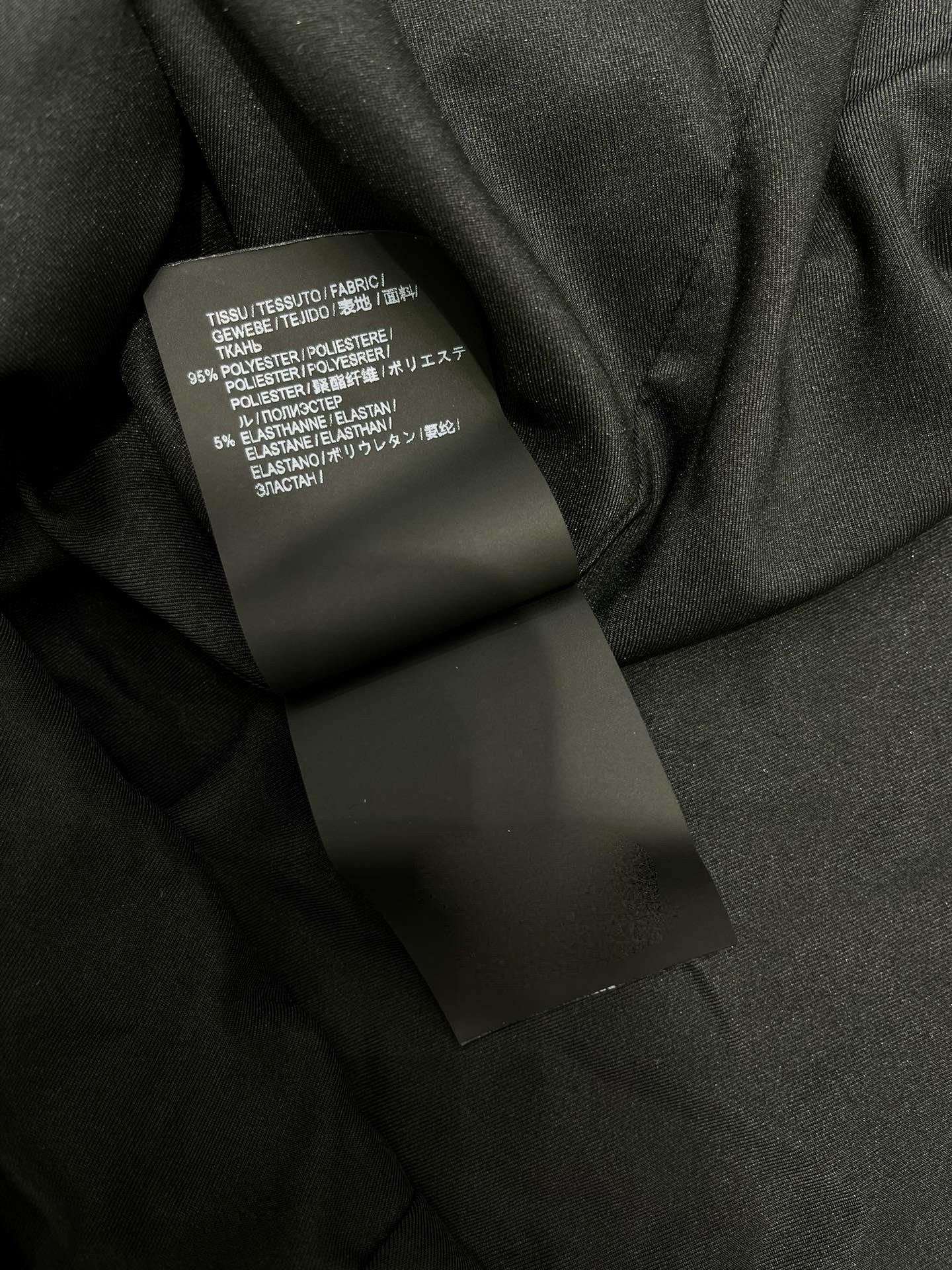 Пиджак женский в стиле Saint Laurent чёрного цвета