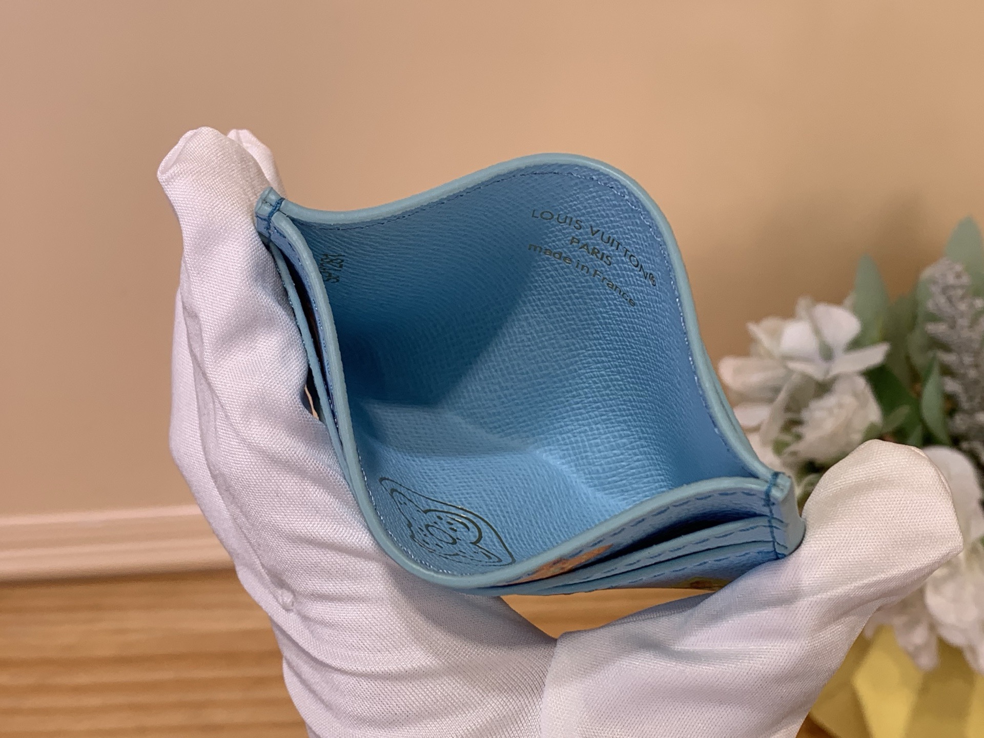 Картхолдер унисекс в стиле Louis Vuitton Double Monogram Donuts