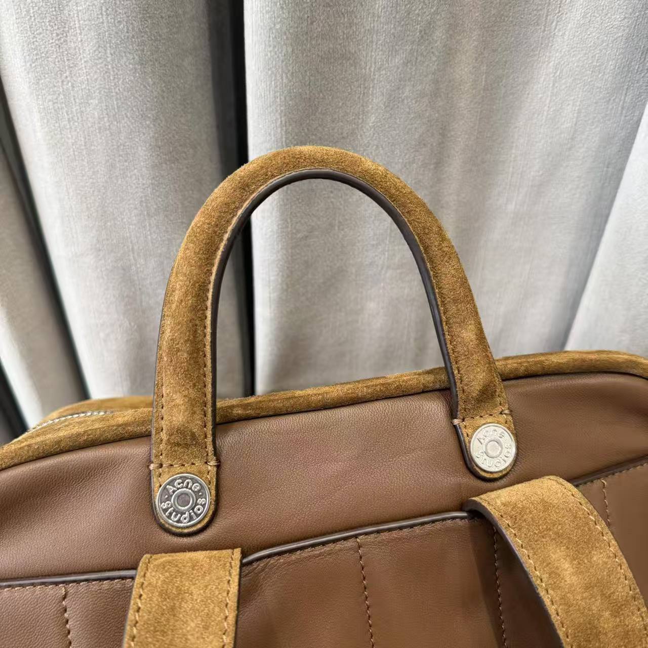 Рюкзак унисекс в стиле Acne Studios Camero коричневый