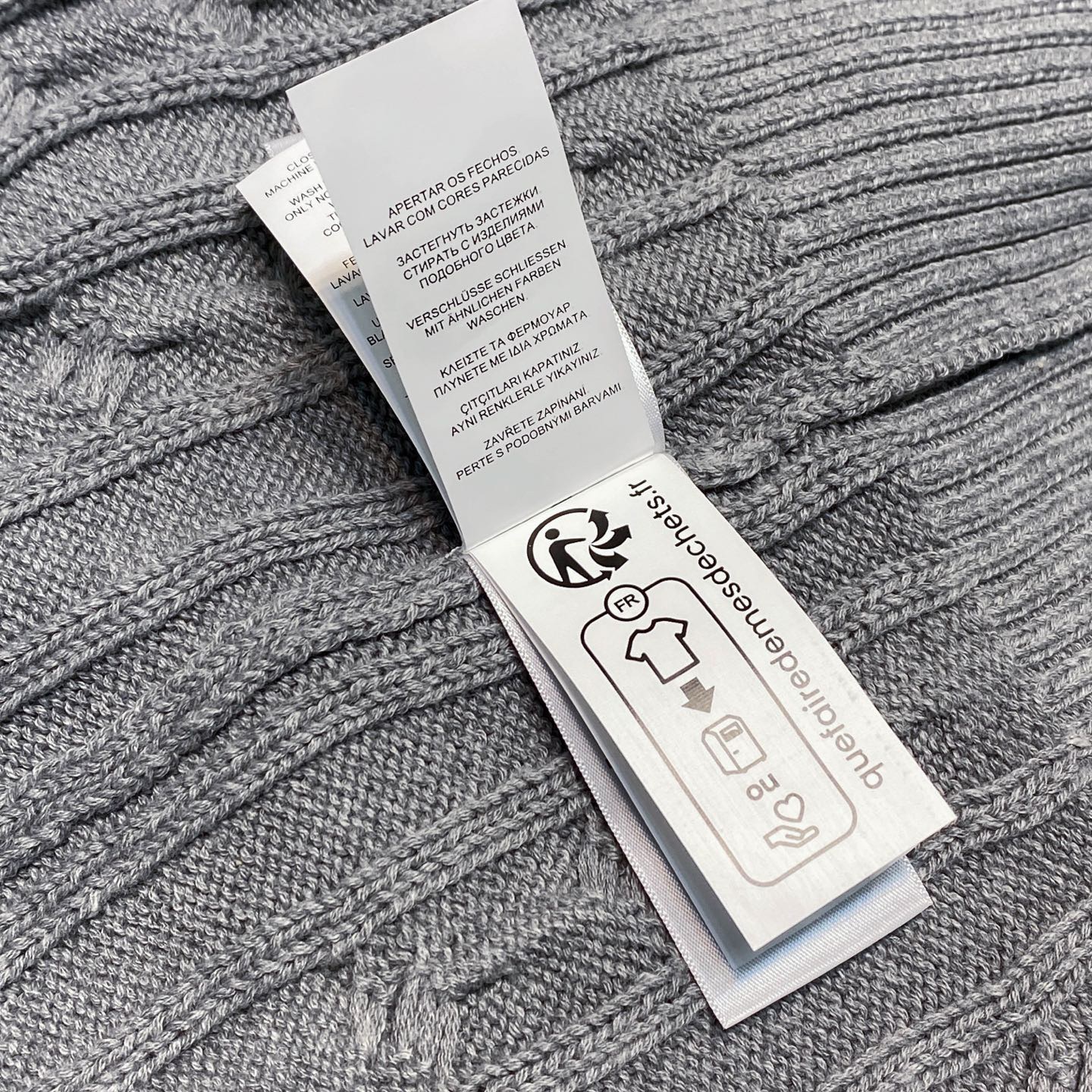 Свитер мужской в стиле Ralph Lauren  с узором «косы» 