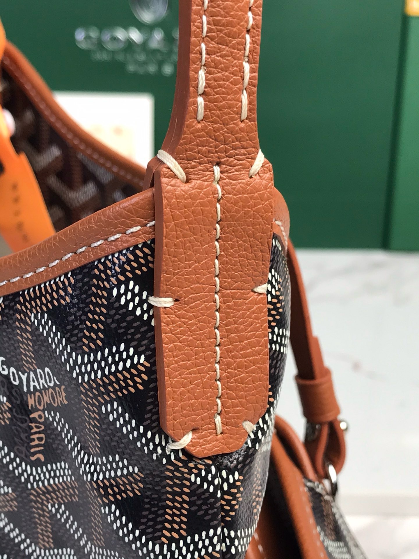 Сумка женская Goyard Hobo Mini чёрного цвета