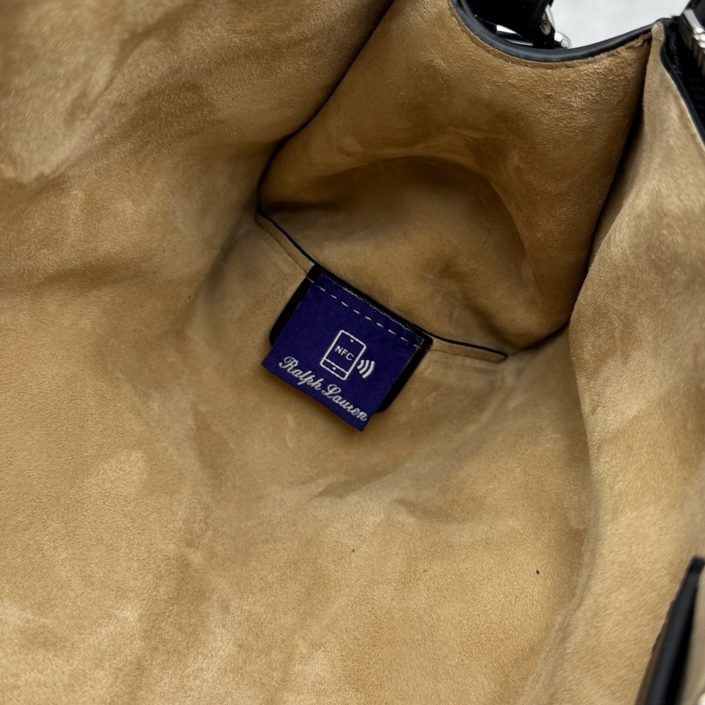 Сумка женская Ralph Lauren Satchel черного цвета