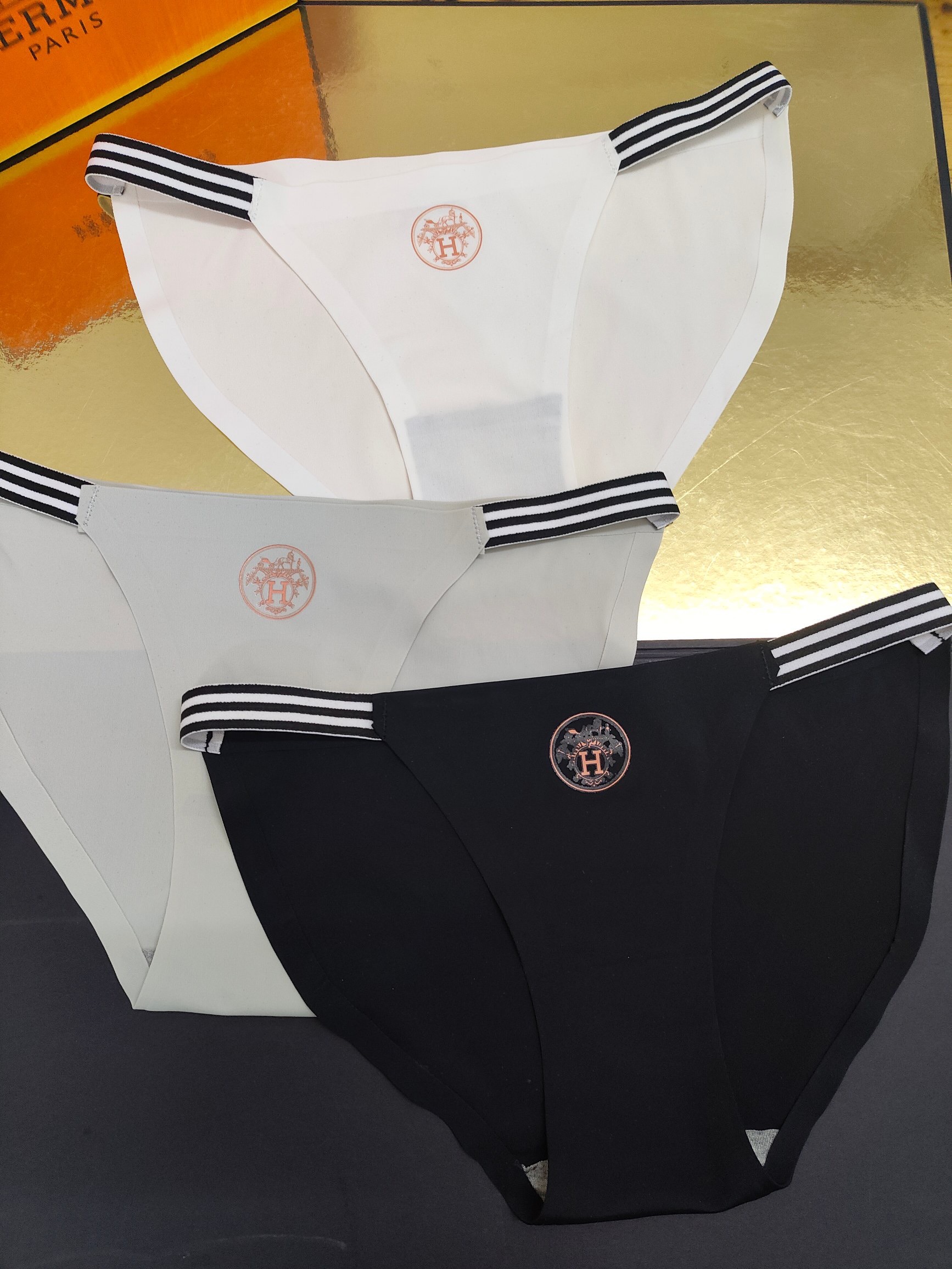 Трусы женские в стиле Hermès (набор 3 шт.)