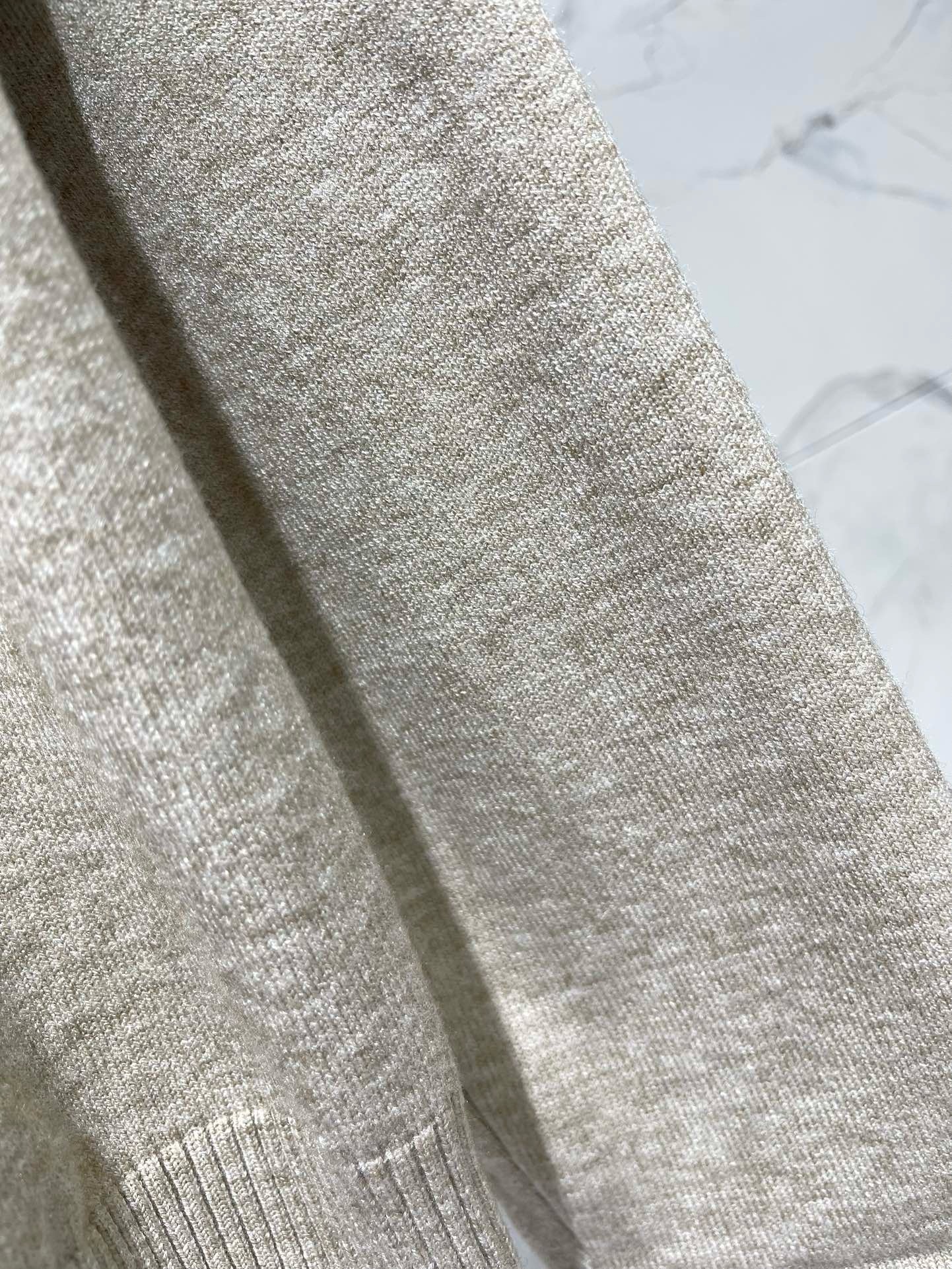 Кардиган женский Burberry EKD Cotton Wool Cardigan бежевого цвета