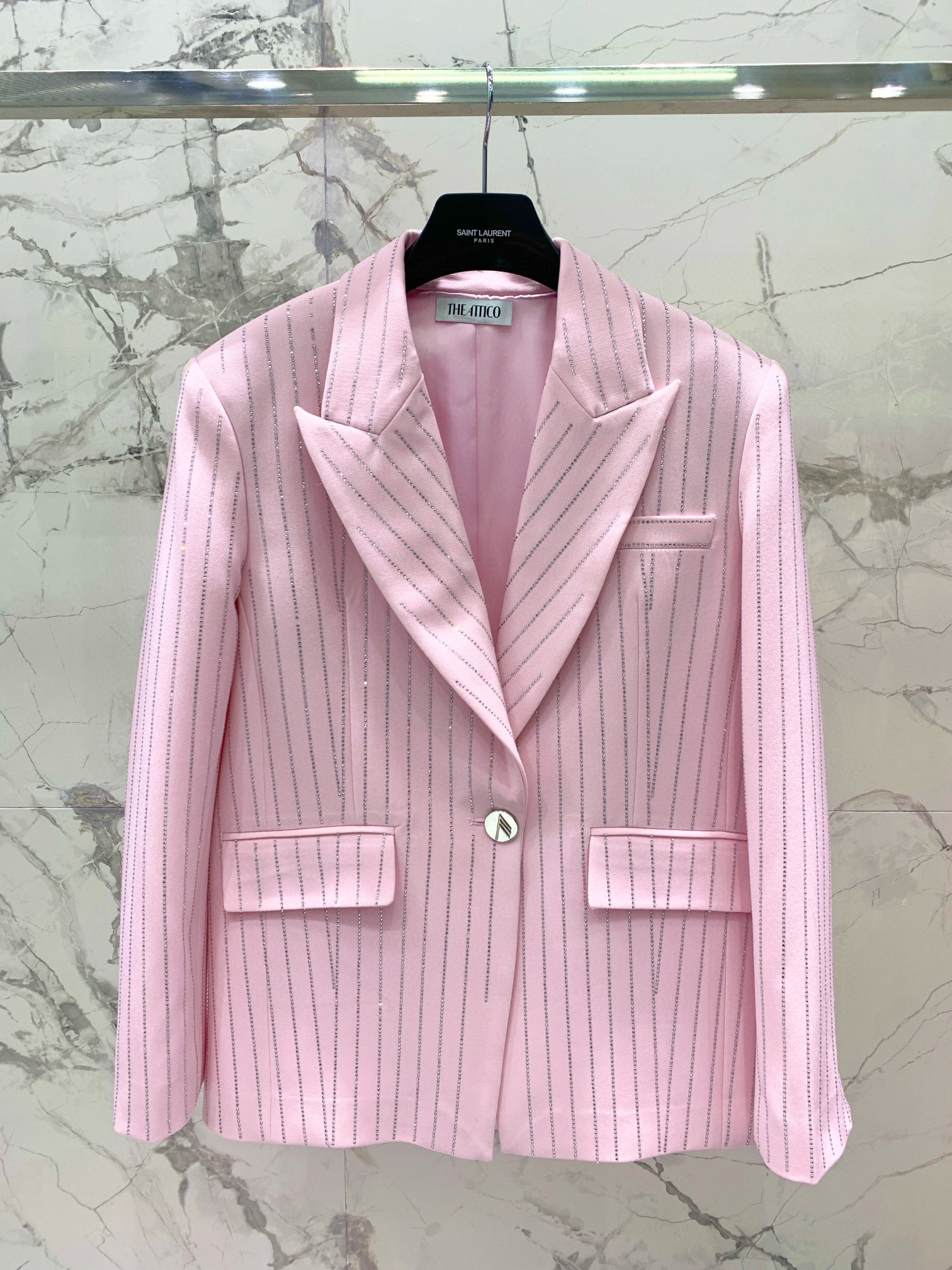 Костюм женский The Attic с кристаллами цвета вишнёвого цветения