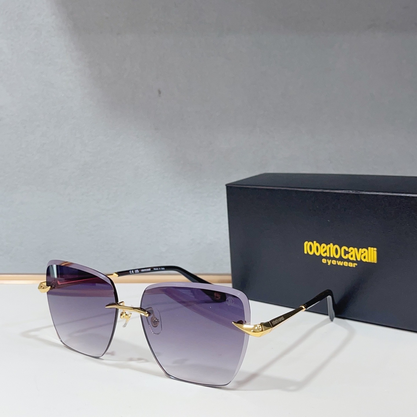 Очки солнцезащитные унисекс в стиле Roberto Cavali SRC 151M