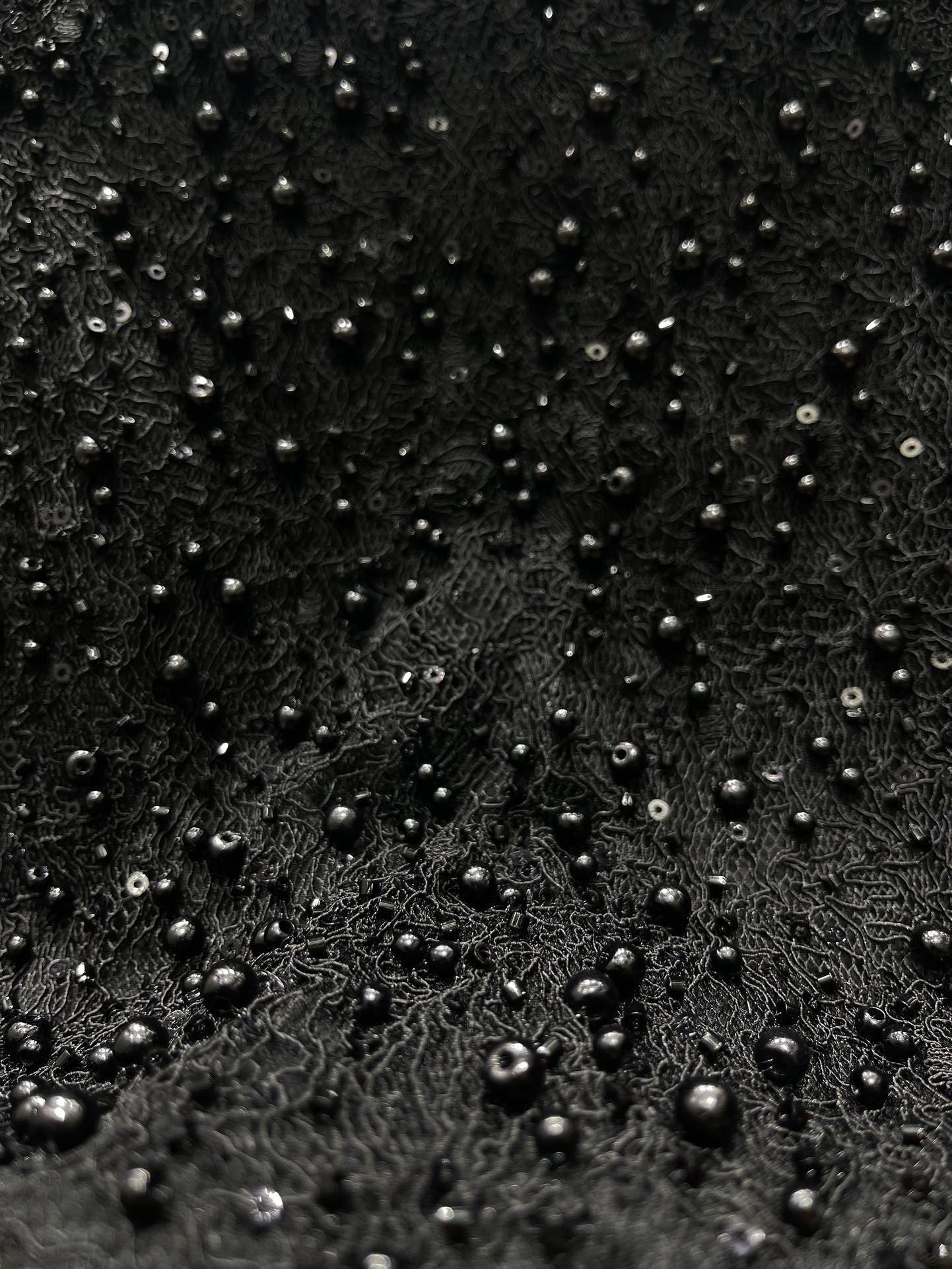 Юбка женская в стиле Saint Laurent чёрного цвета