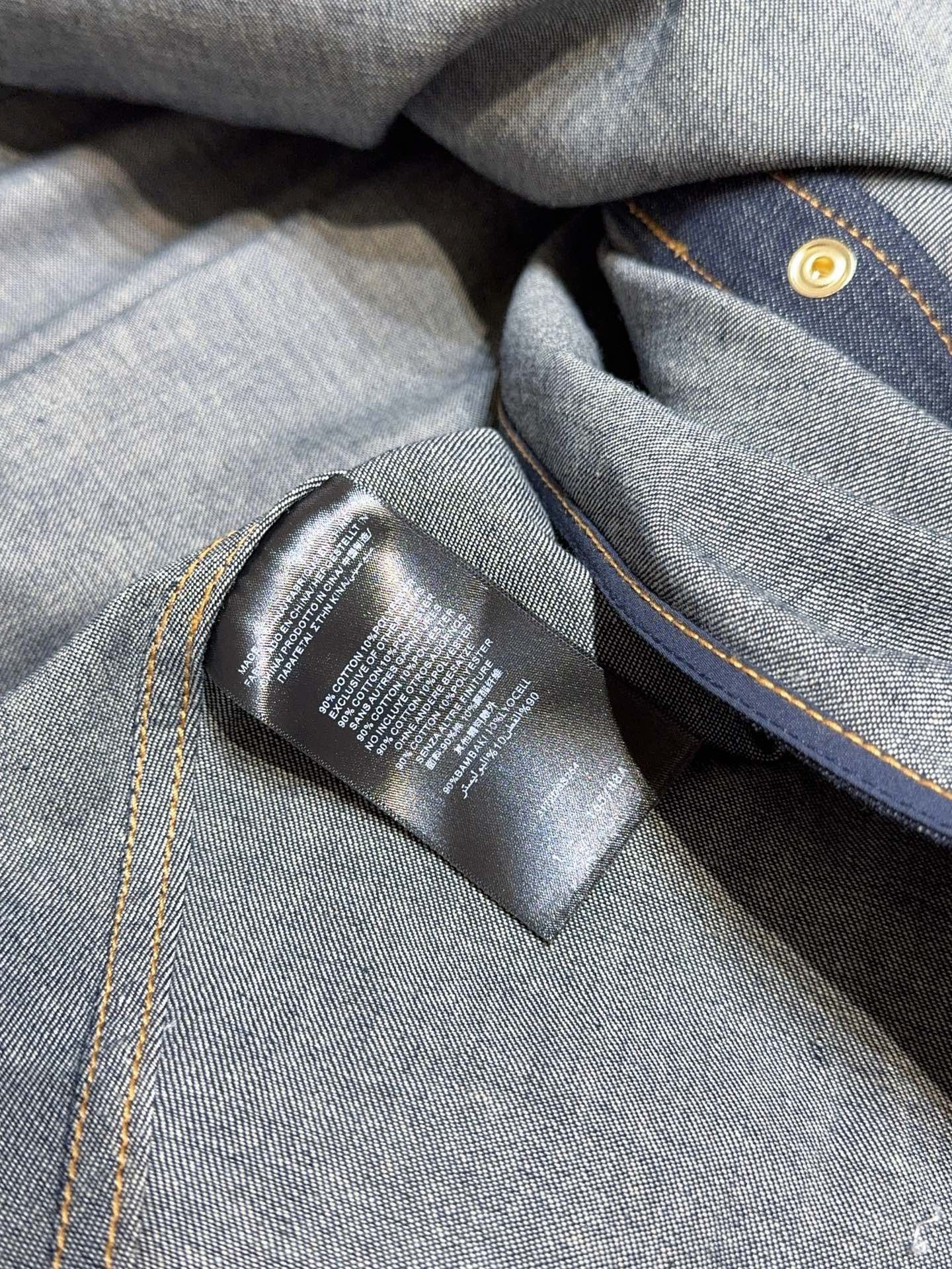 Платье женское в стиле Zimmermann  из денима тёмно-синего цвета с поясом и объёмными рукавами