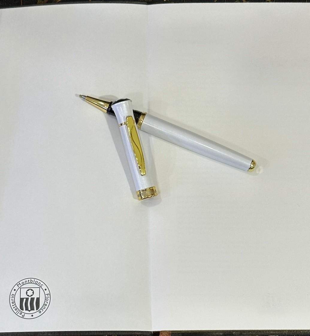 Набор канцелярский в стиле Montblanc: блокнот и ручка (бордового цвета)