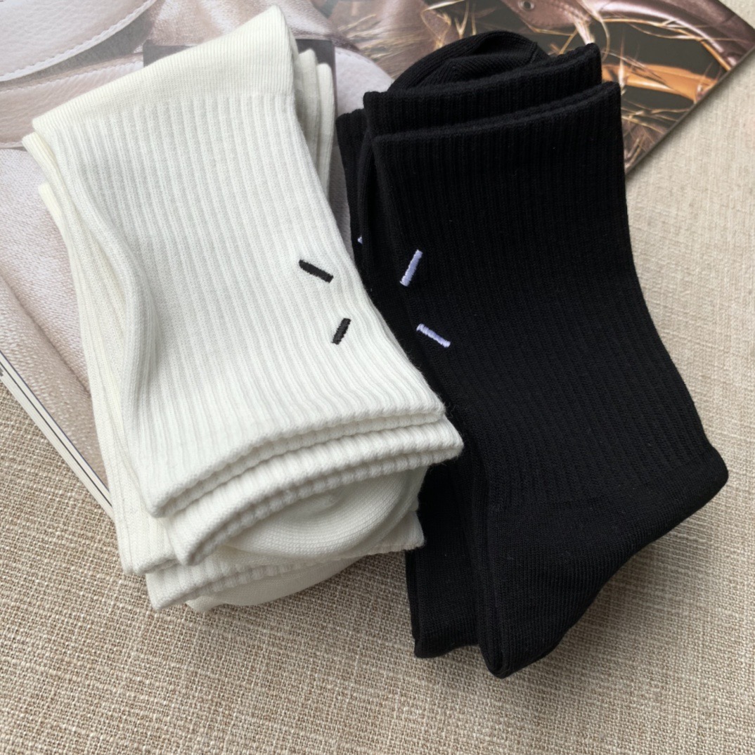 Носки унисекс в стиле Maison Margiela  (набор 6 пар)