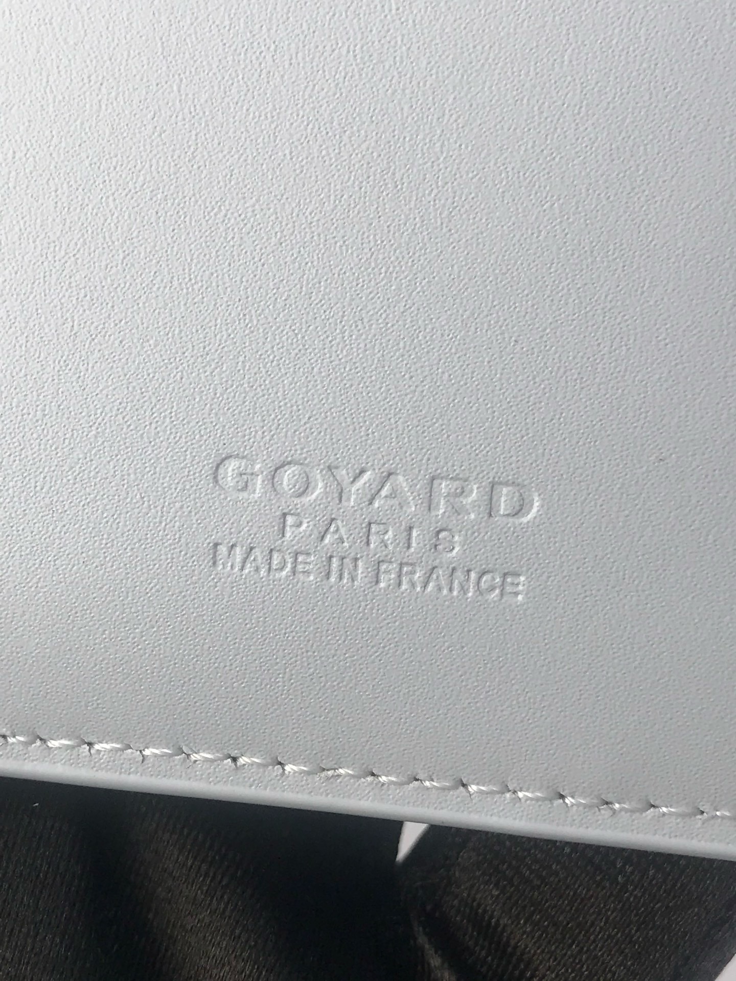 Кошелёк Goyard Saint-Gabriel Multicolour голубого цвета